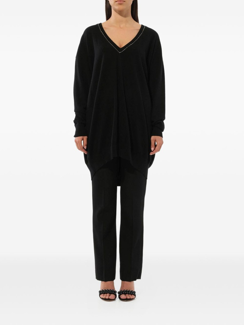 Givenchy embroidered strass-embellished sweater outlook