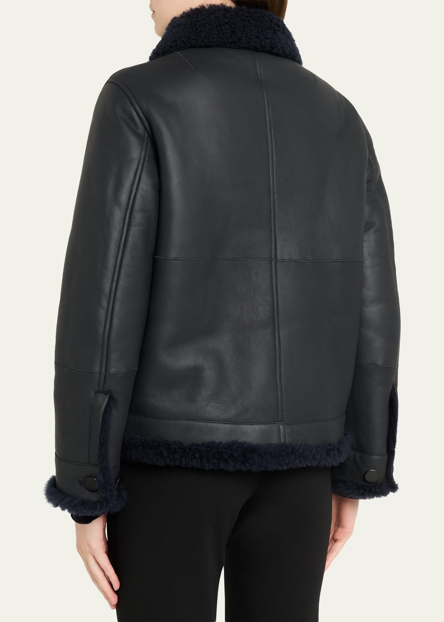 Arno Lamb Shearling Jacket - 3