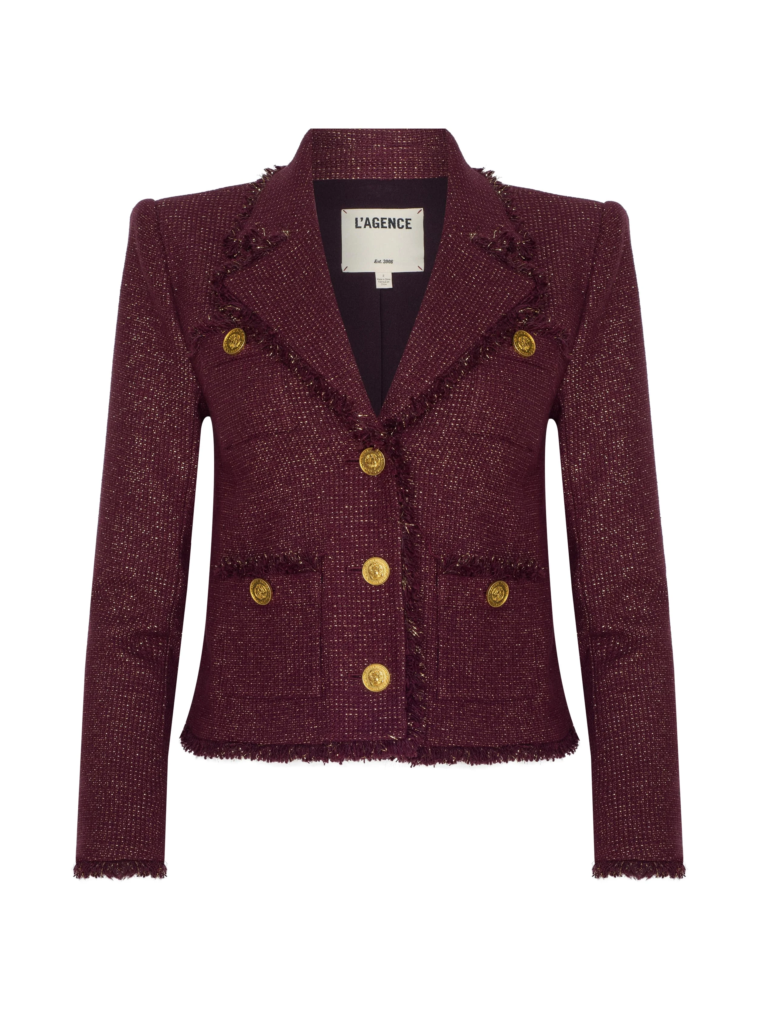 Sylvia Tweed Jacket - 1