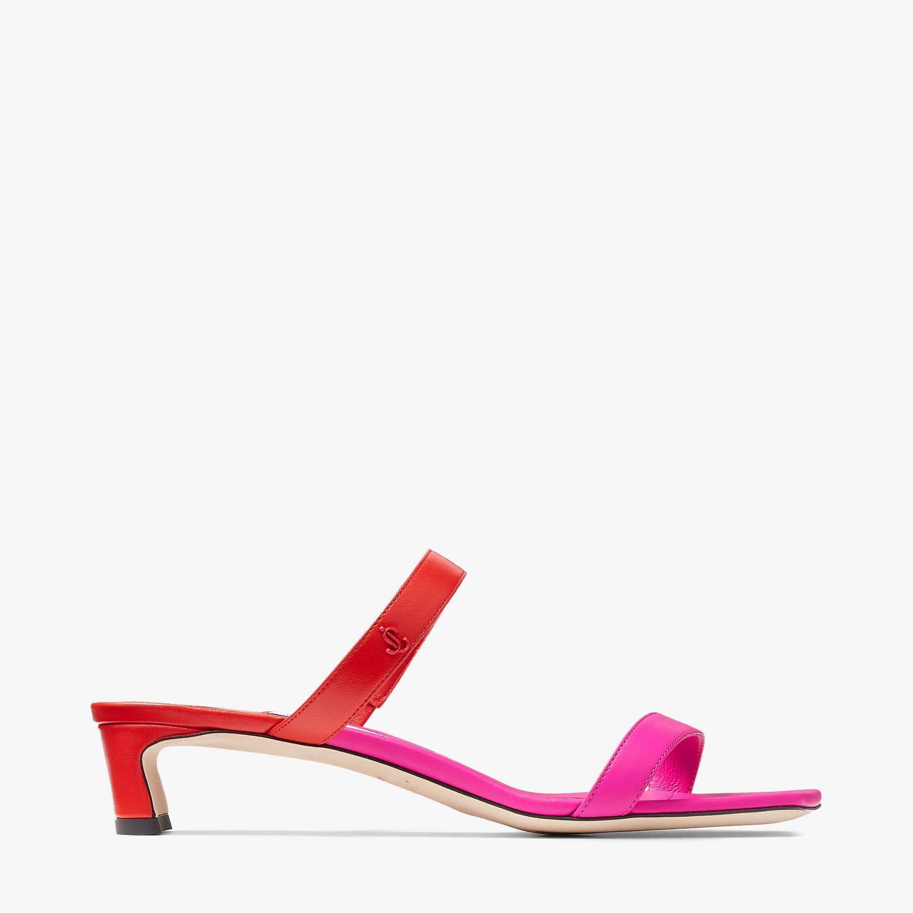 Kyda 35
Fuchsia and Pink Nappa Leather Sandals - 1