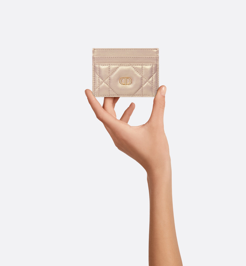 Dior Caro Freesia Card Holder 3