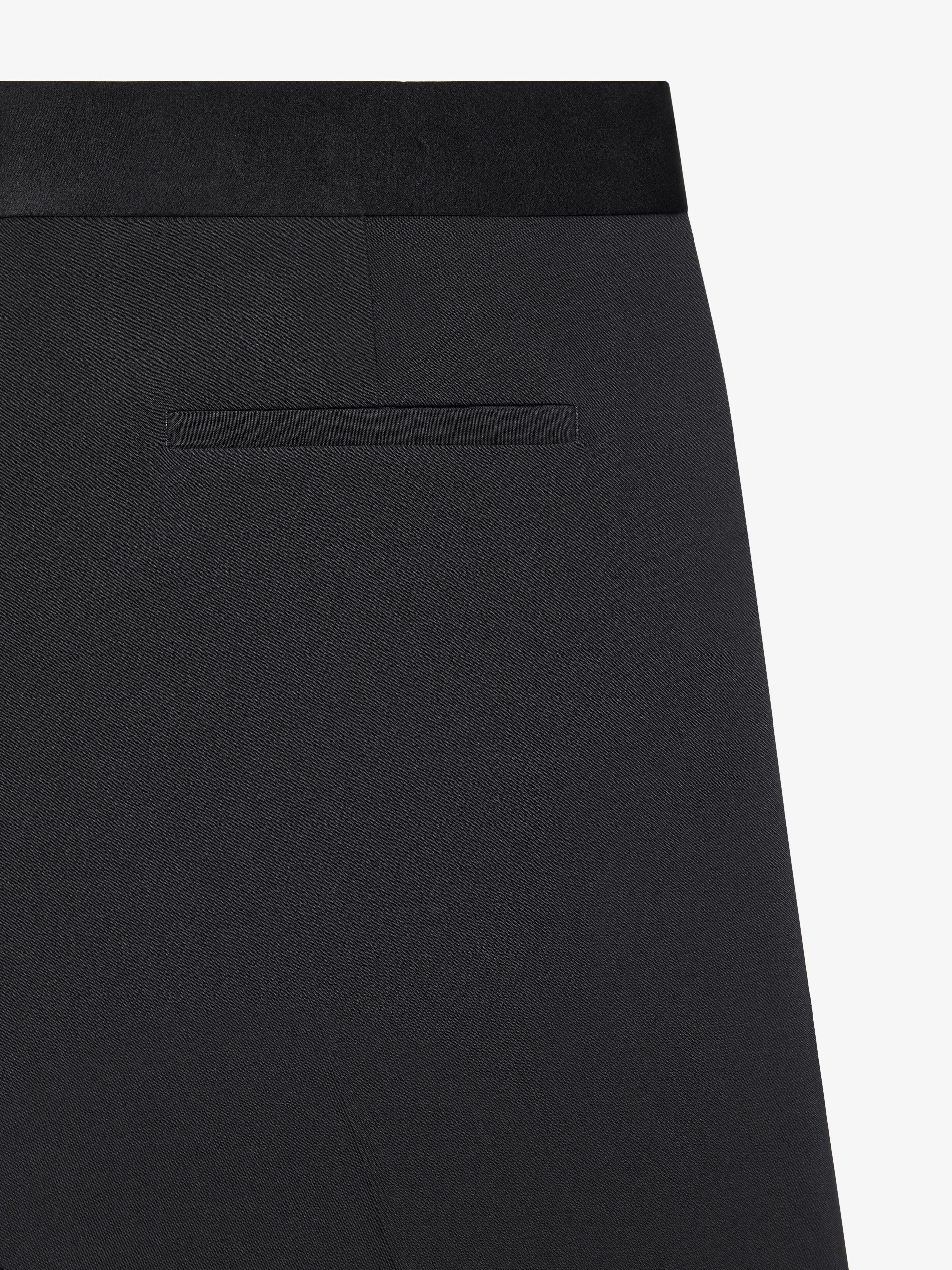 STRAIGHT FIT PANTS IN WOOL - 5