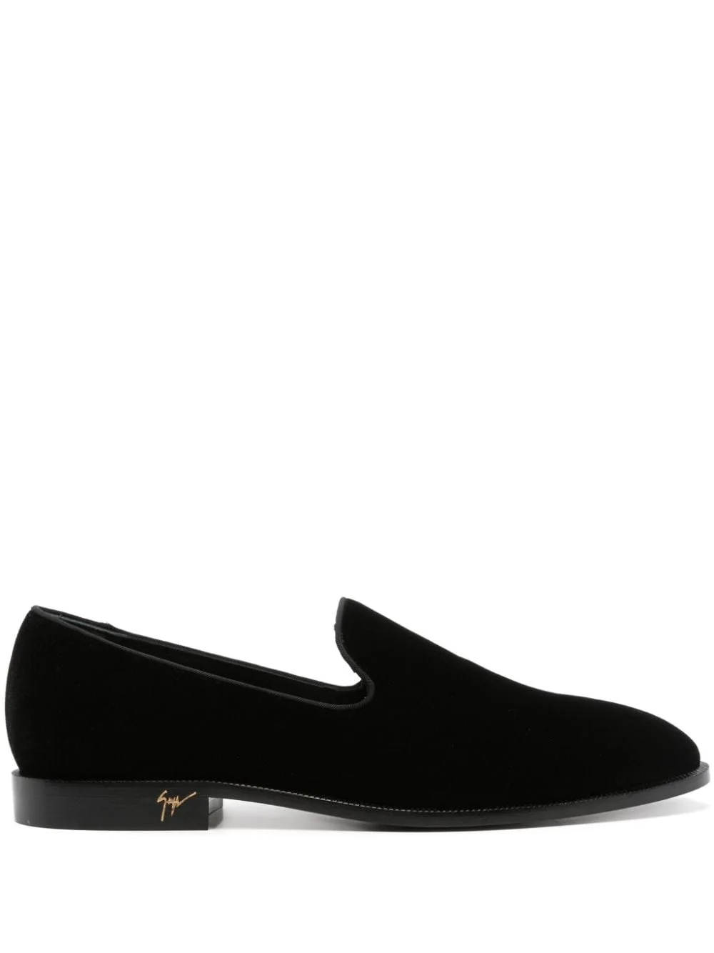 Jean velvet loafers - 1