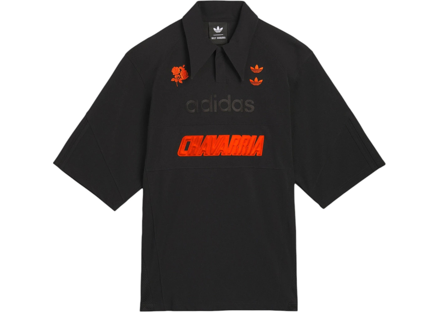 adidas x Willy Chavarria Polo Black - 1