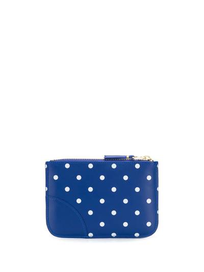 Comme Des Garçons dotted pattern wallet outlook