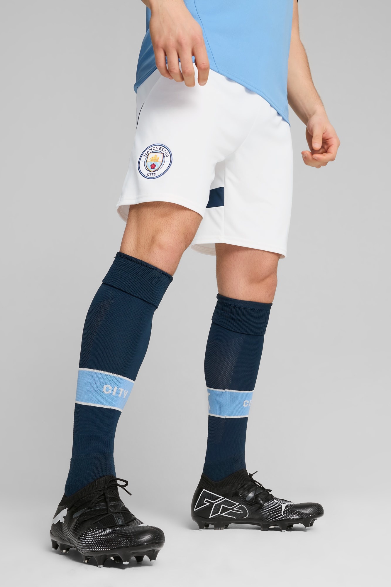 Manchester City 24/25 Men's Replica Soccer Shorts - 3