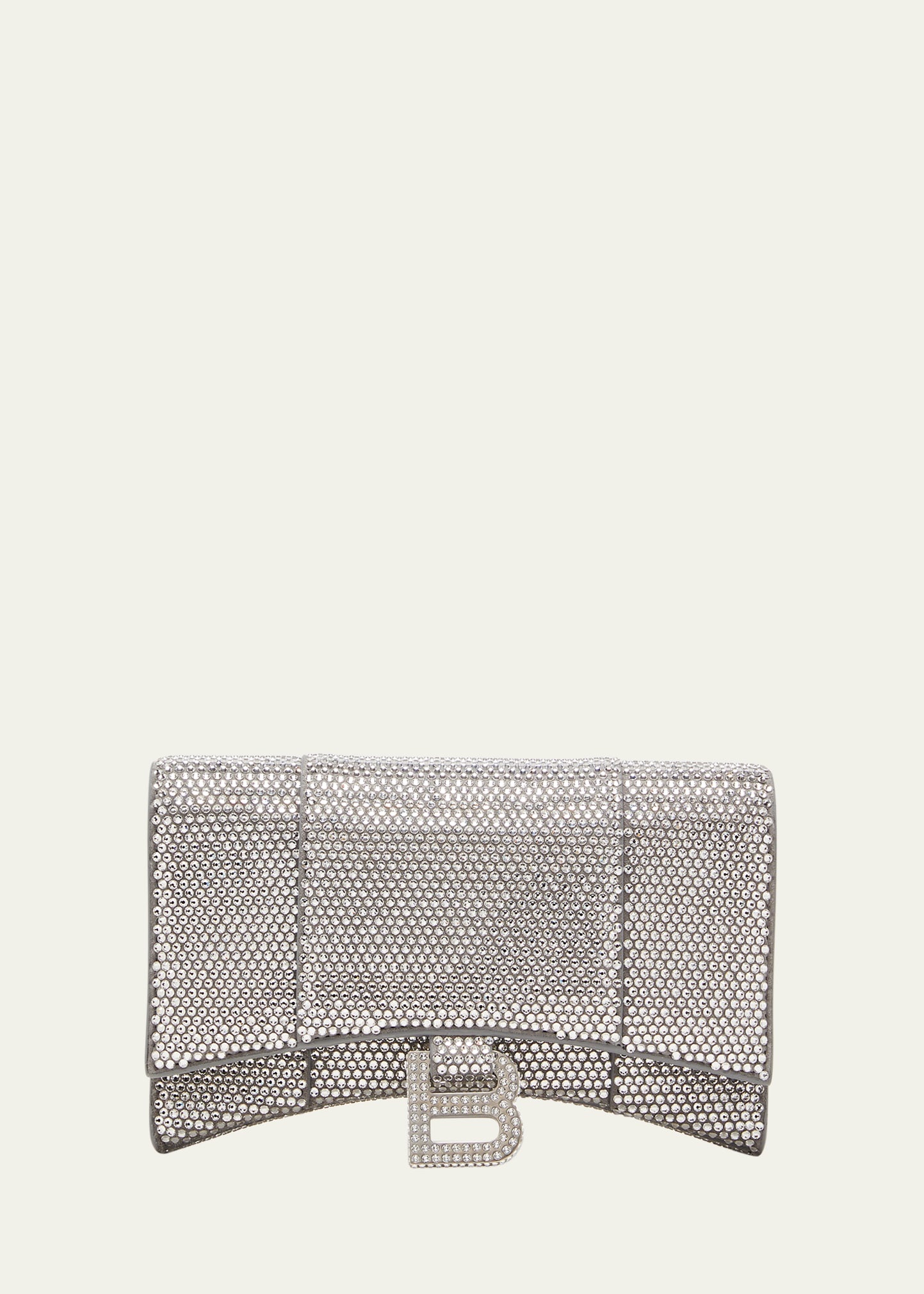 Hourglass Strass Wallet on Chain - 1
