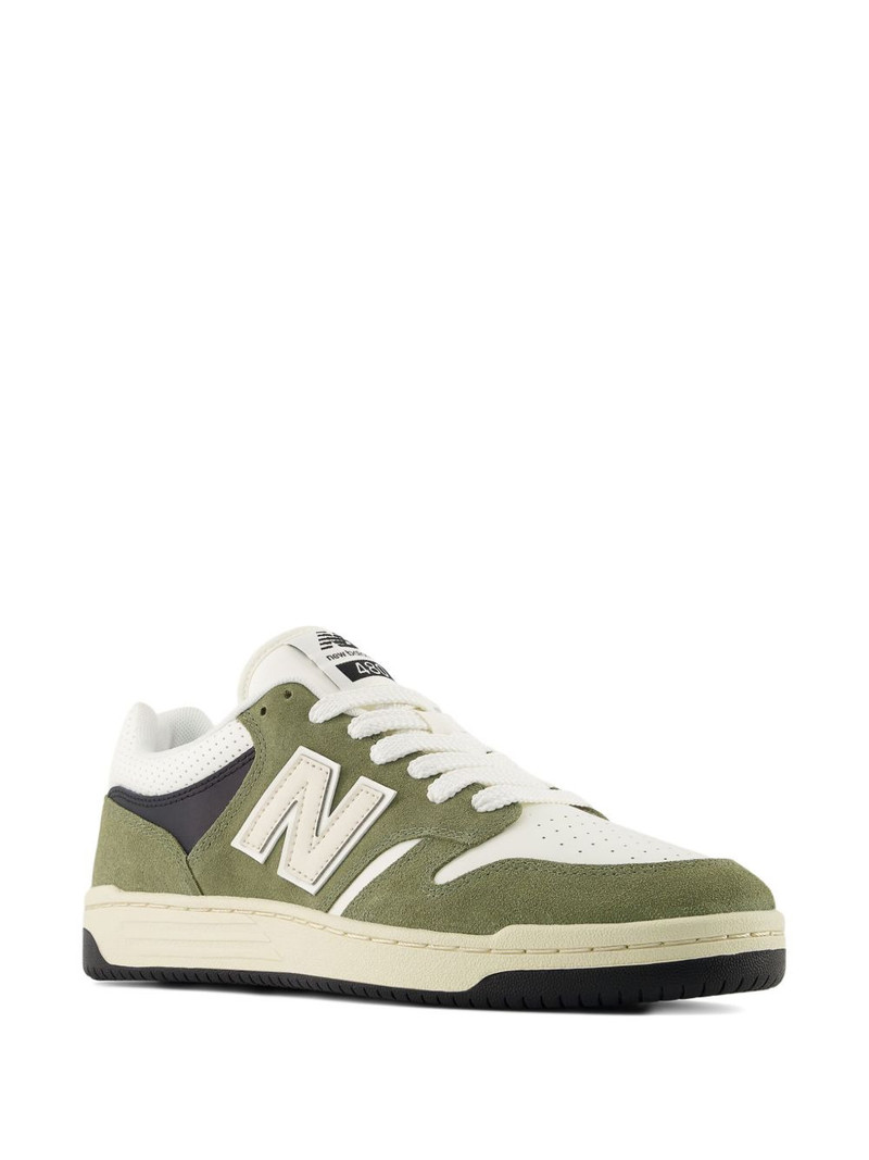 New Balance 480 suede leather sneakers outlook