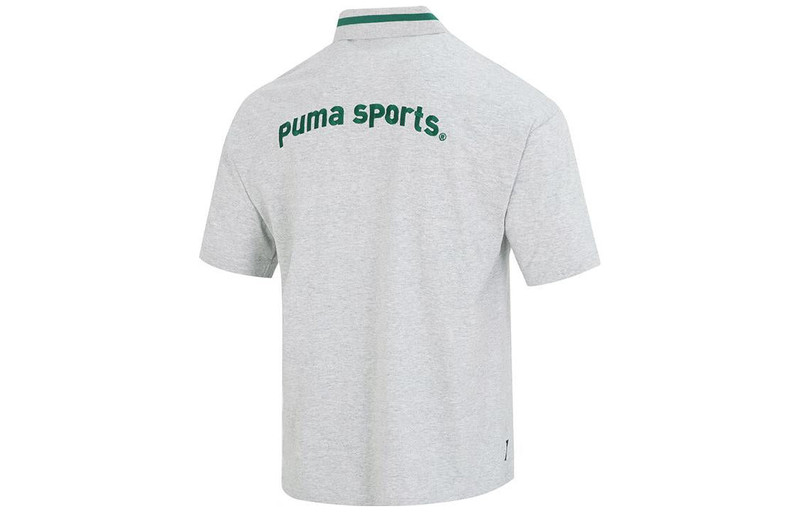 PUMA PUMA Polo Shirts 'Grey' 622541-04 outlook