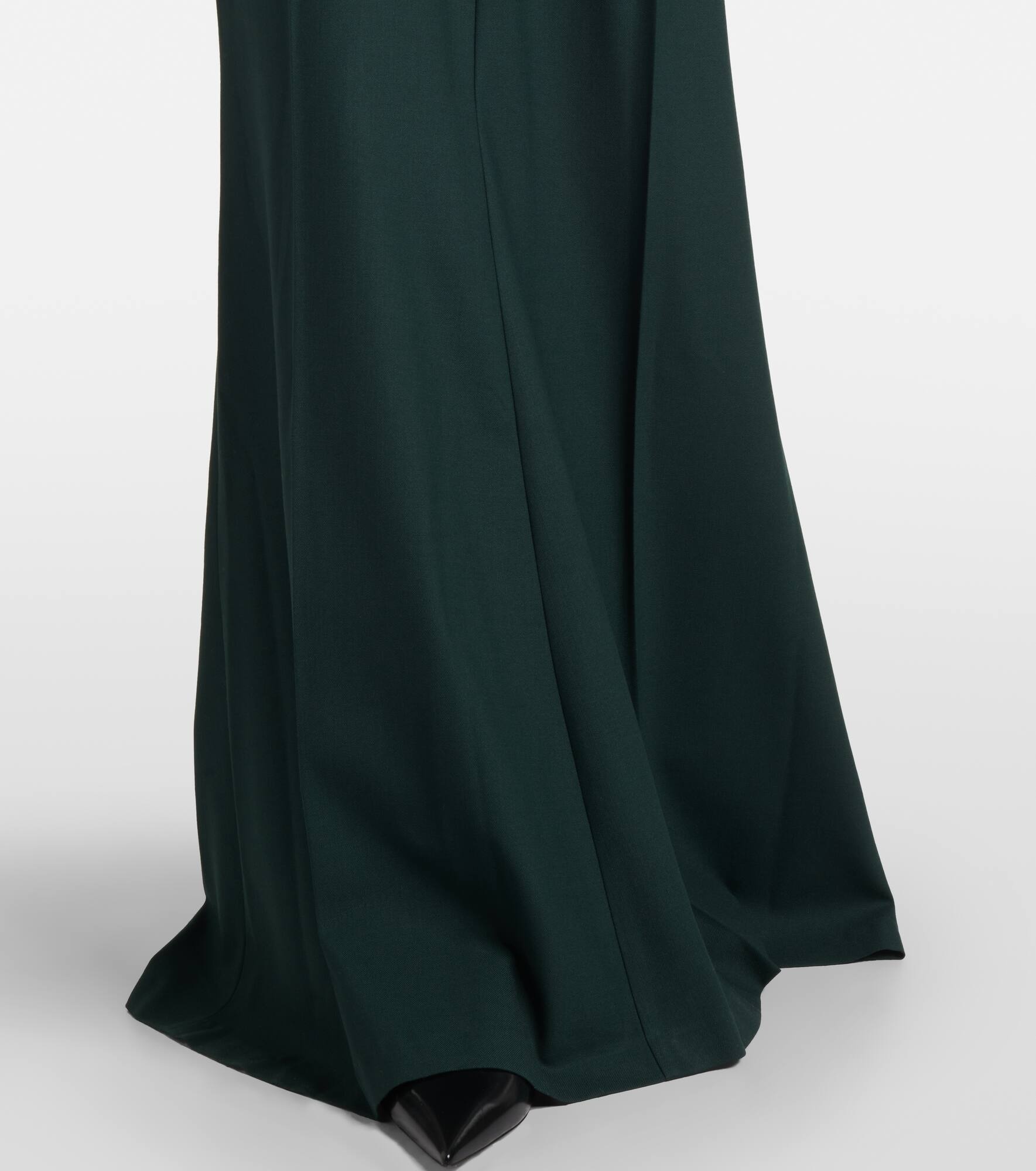 Asymmetric maxi skirt - 5