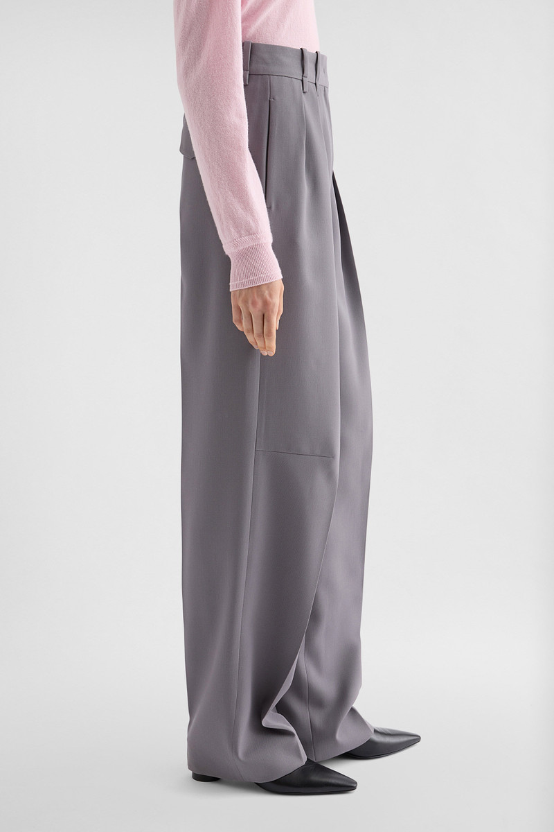 Wool Gabardine Trousers 4