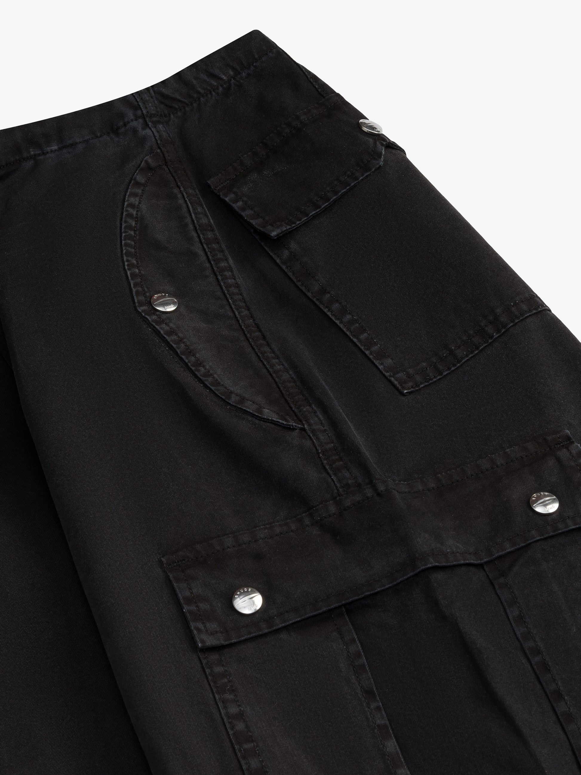 WASHED PARACHUTE PANT - 4