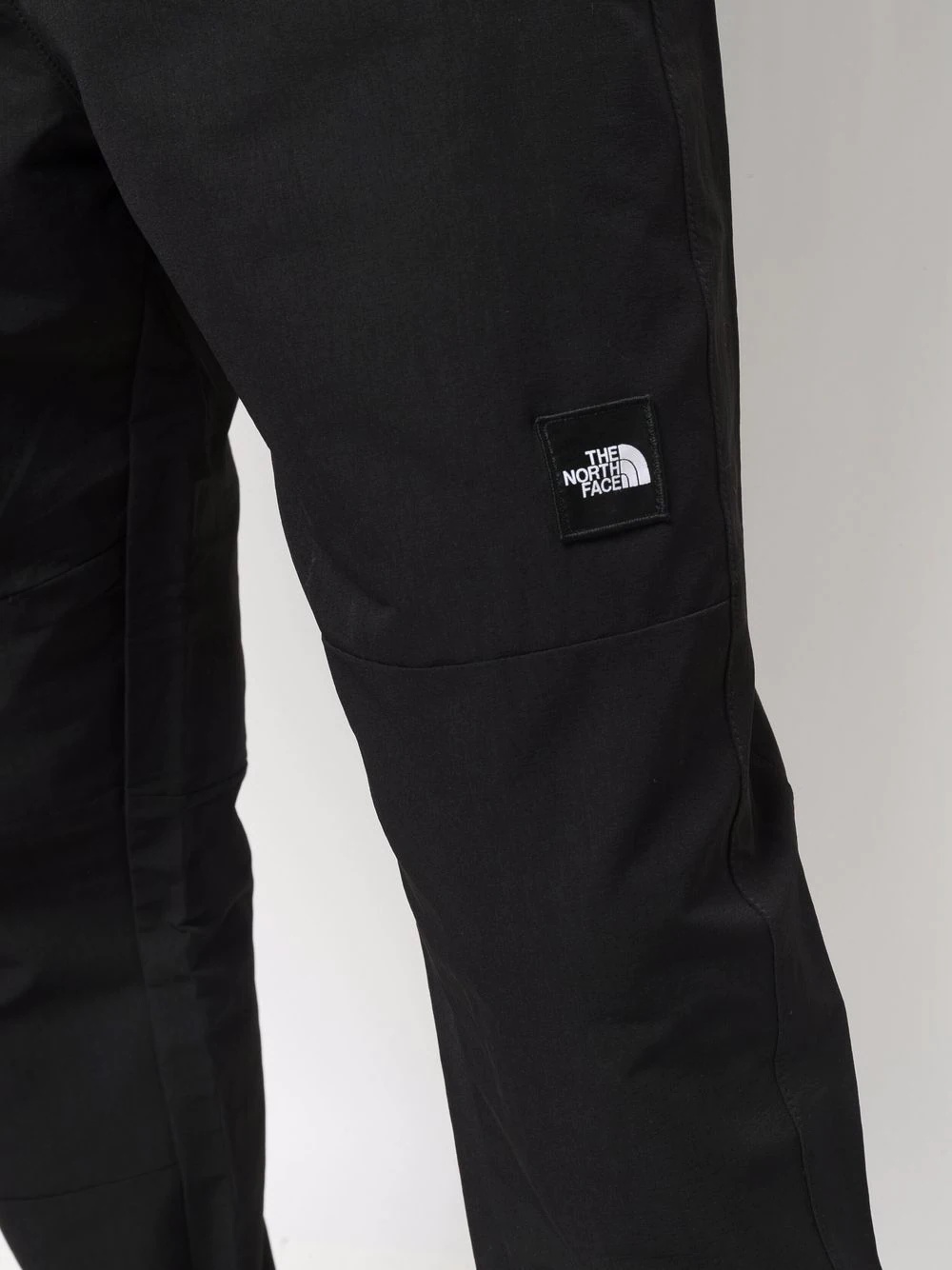 logo-print slim-fit trousers - 7