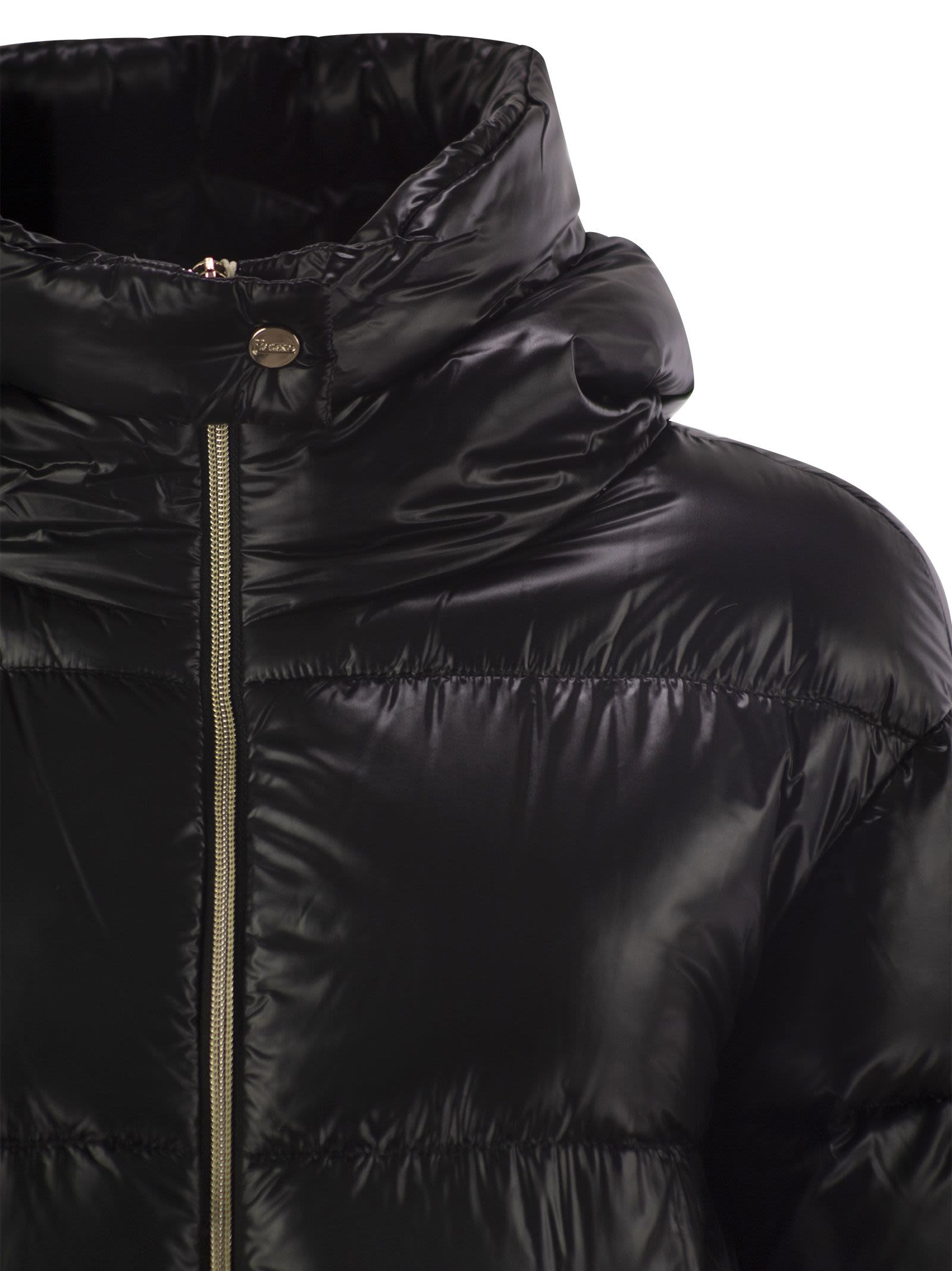 Herno Women Long Down Jacket With Hood - 4