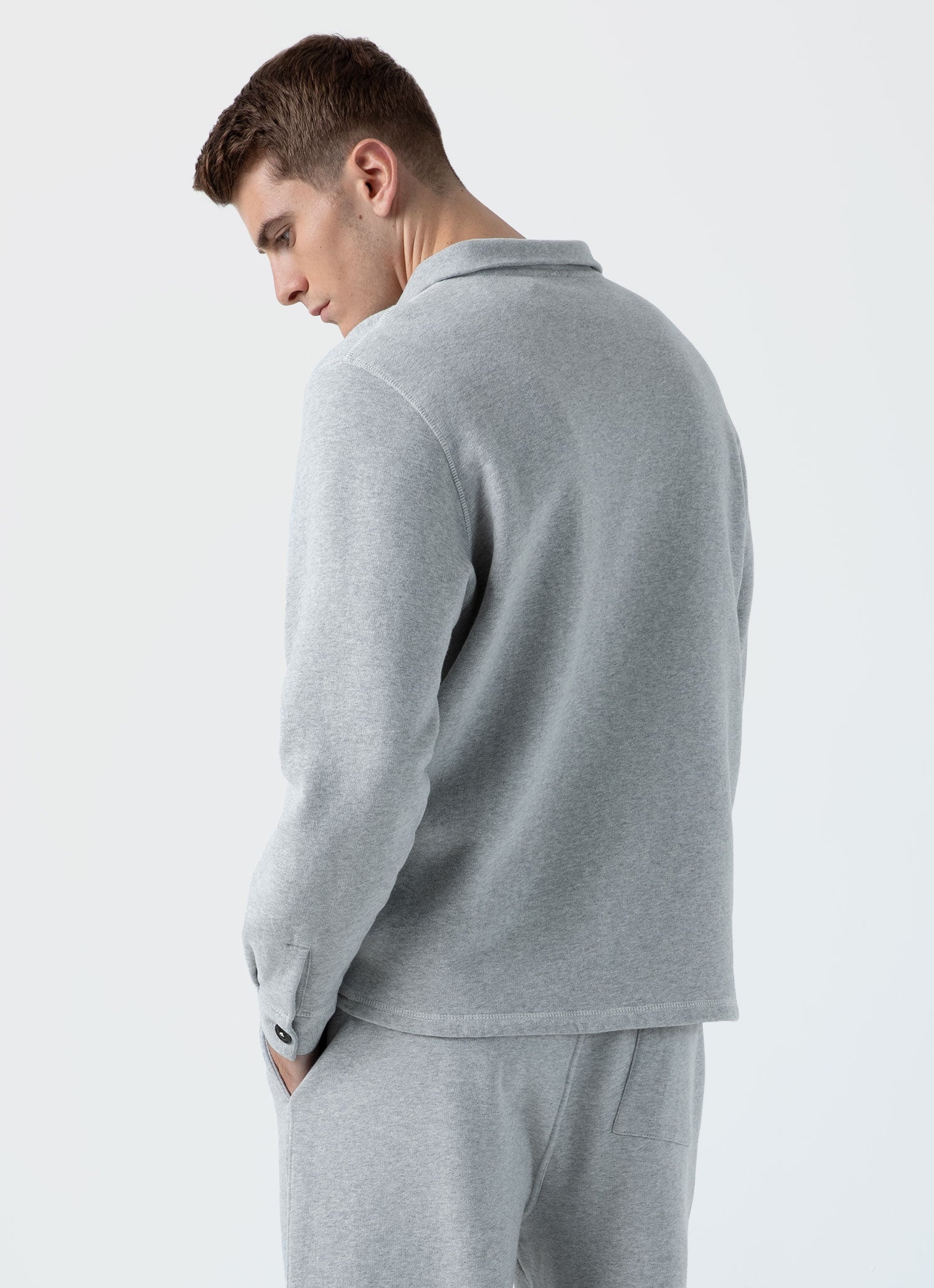 Sunspel x Nigel Cabourn Half Zip Sweatshirt - 5