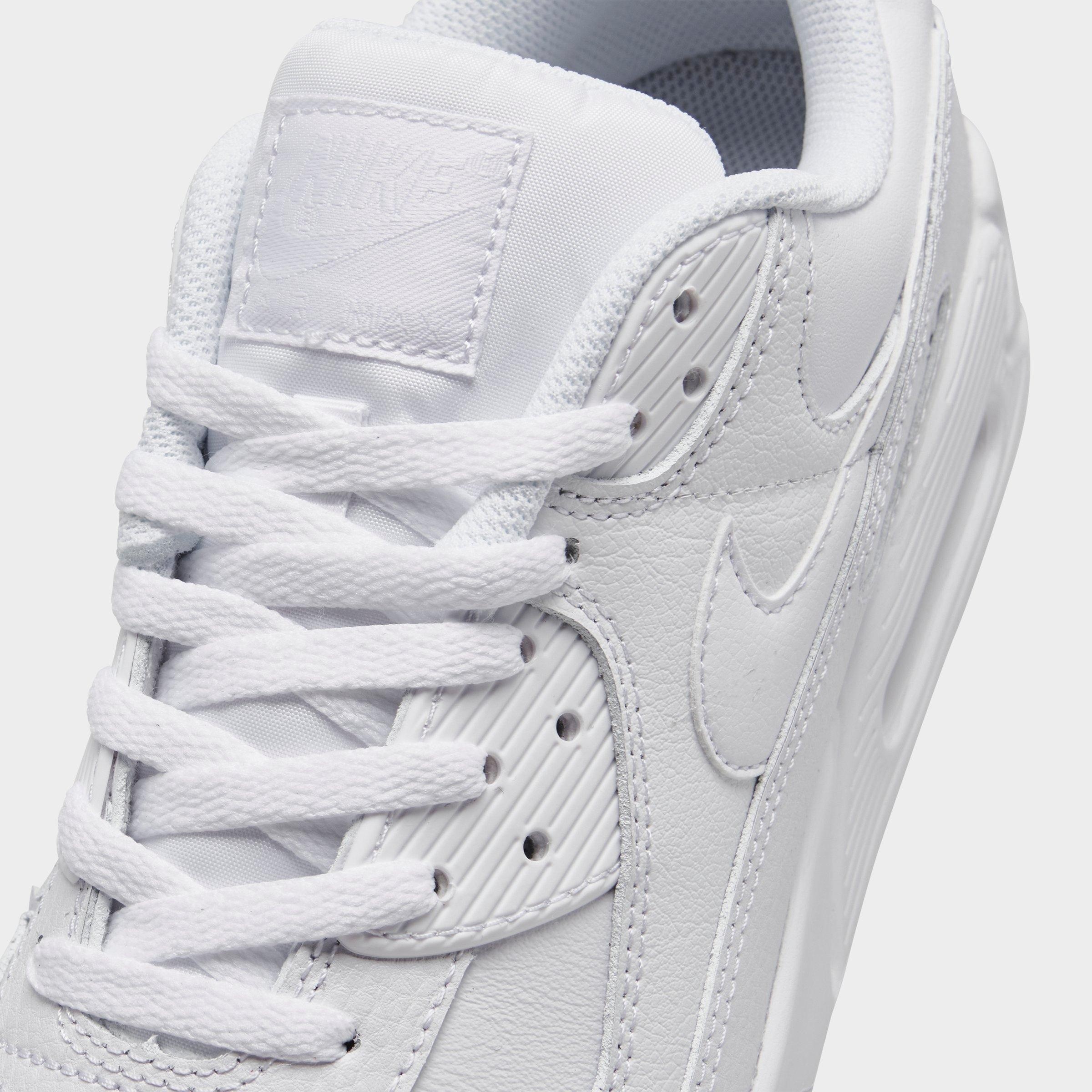 MEN'S NIKE AIR MAX 90 LEATHER CASUAL SHOES - 3