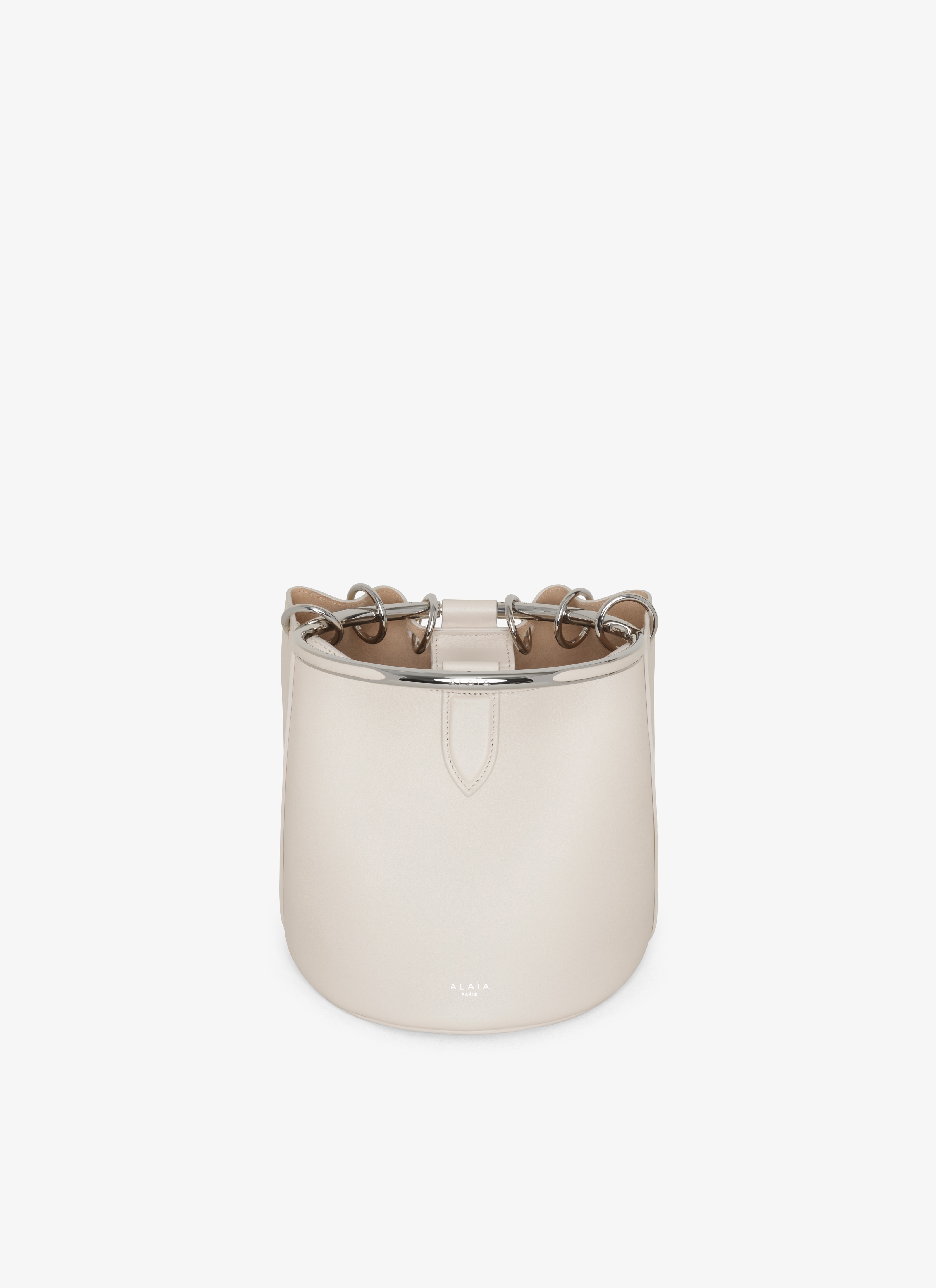 RING MEDIUM BUCKET BAG IN CALFSKIN - 4