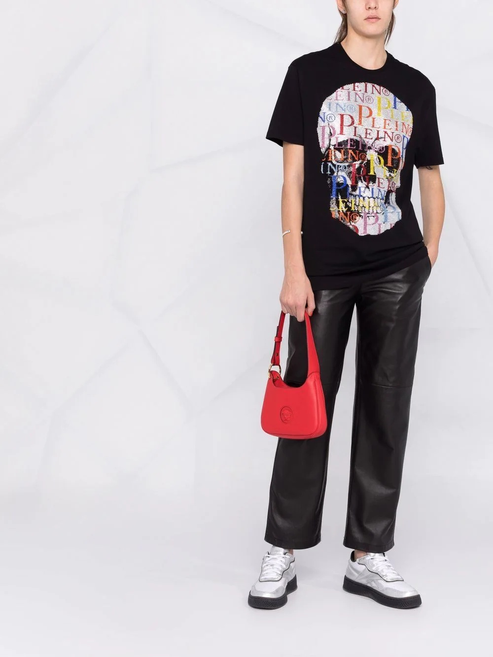 skull-print short-sleeve T-shirt - 2