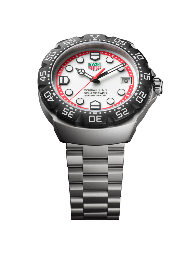 Women's Formula 1 Stainless Steel Solargraph Watch/38MM - Silver 3