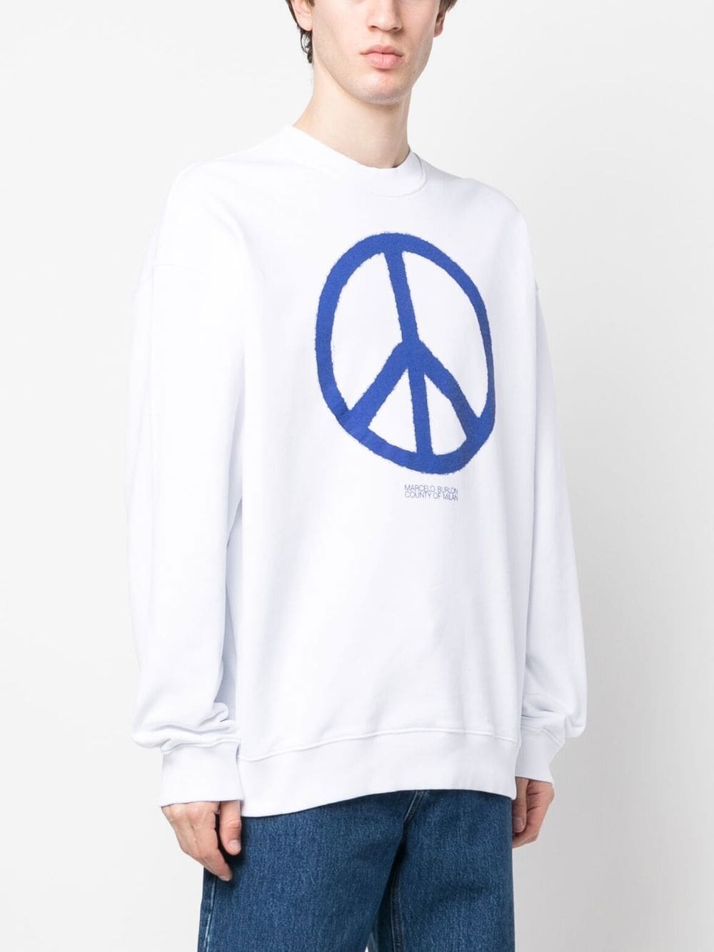 County Peace organic cotton sweatshirt - 3