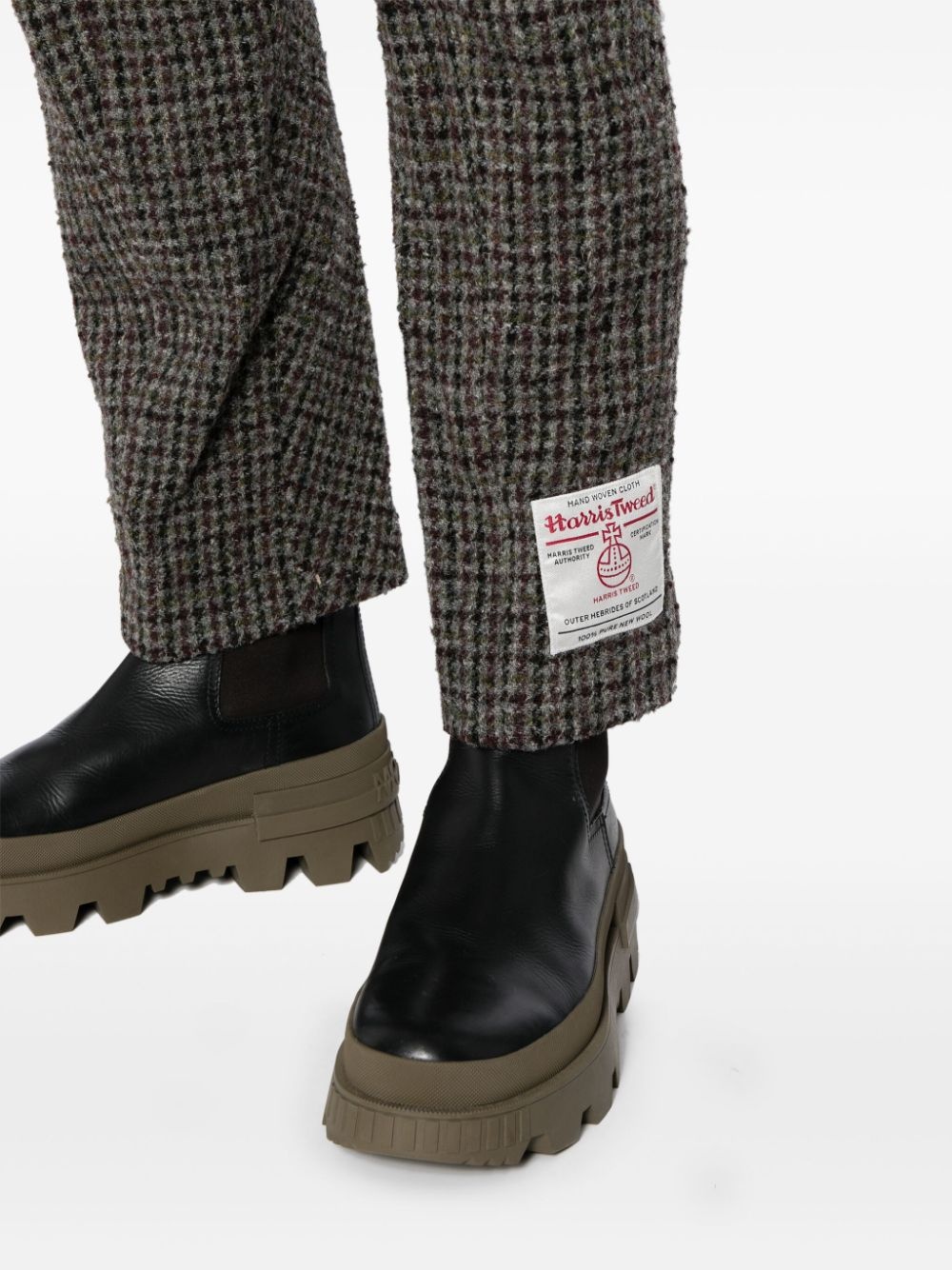Zombie Silhouette tweed trousers - 5