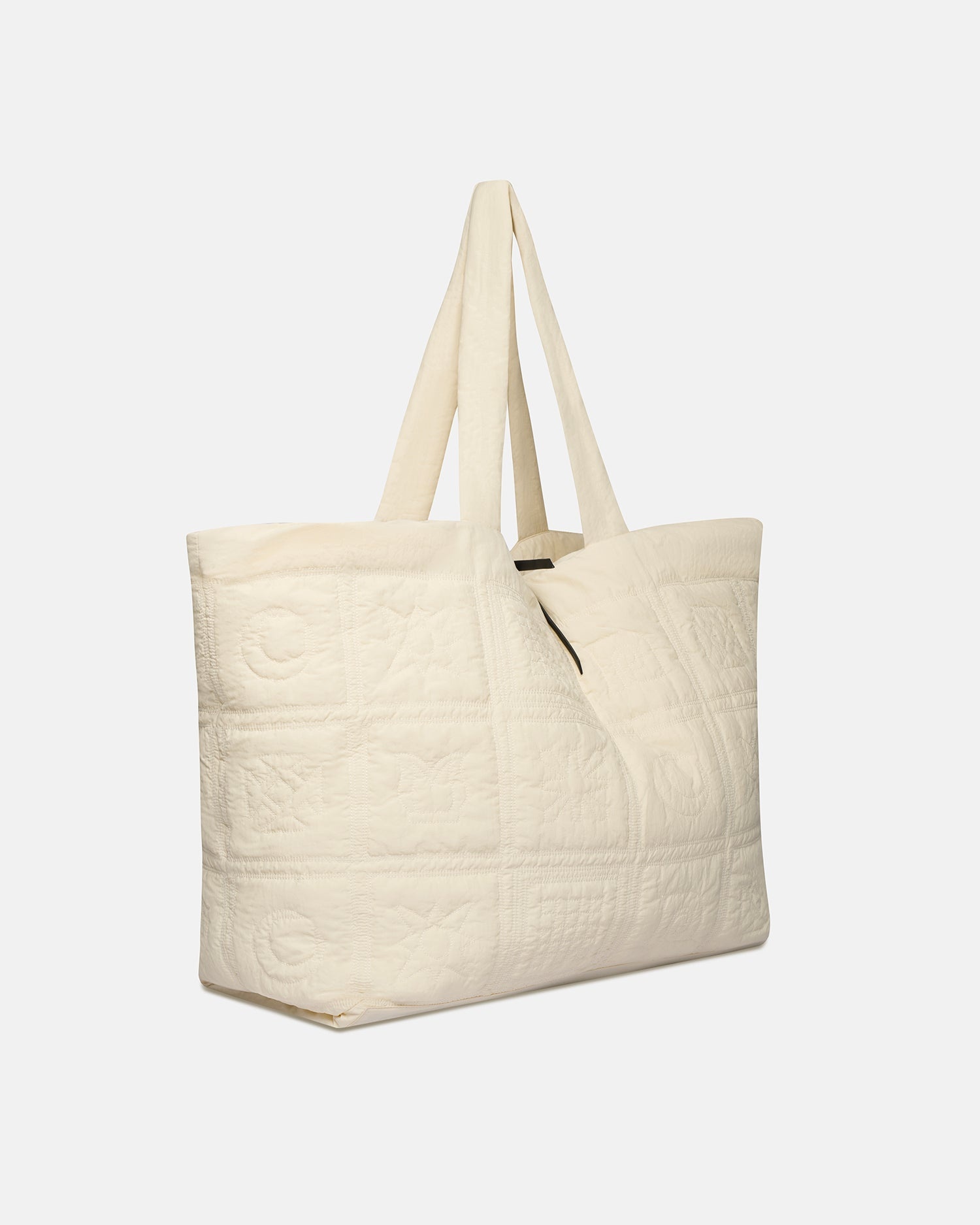 Quilted Tech-Poplin Tote - 3