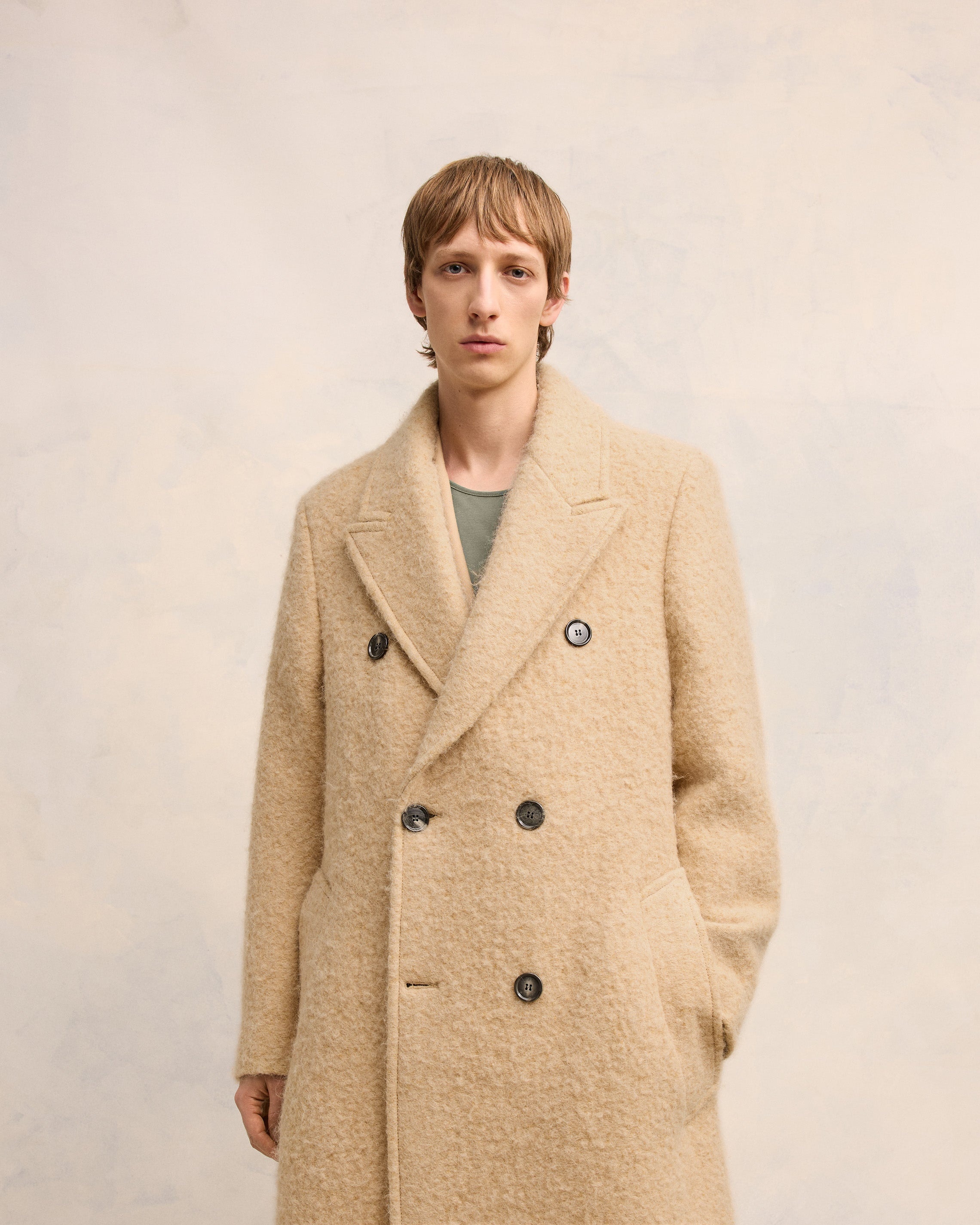 DOUBLE BREASTED COAT - 3