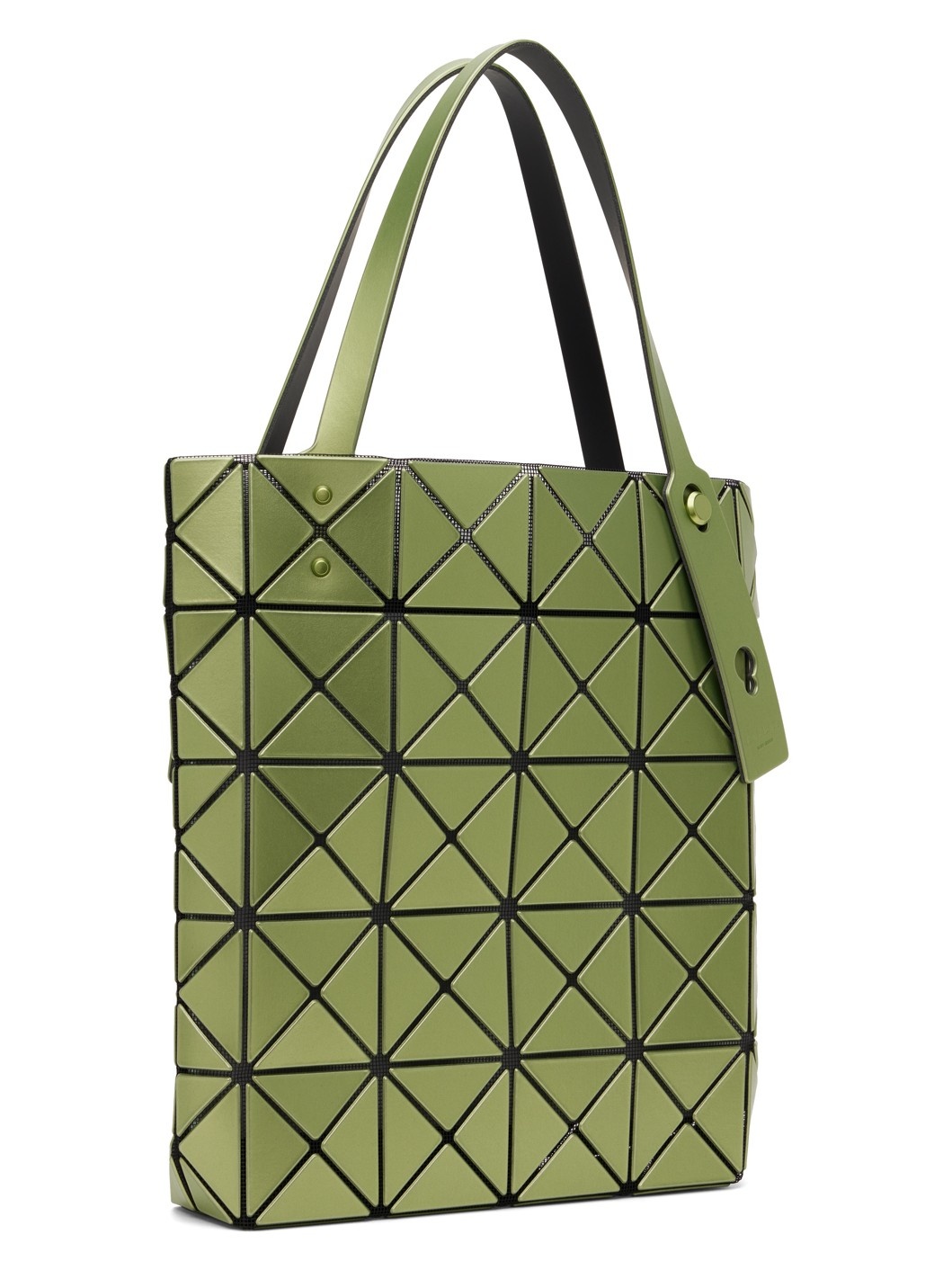 Green Lucent Boxy Tote - 2