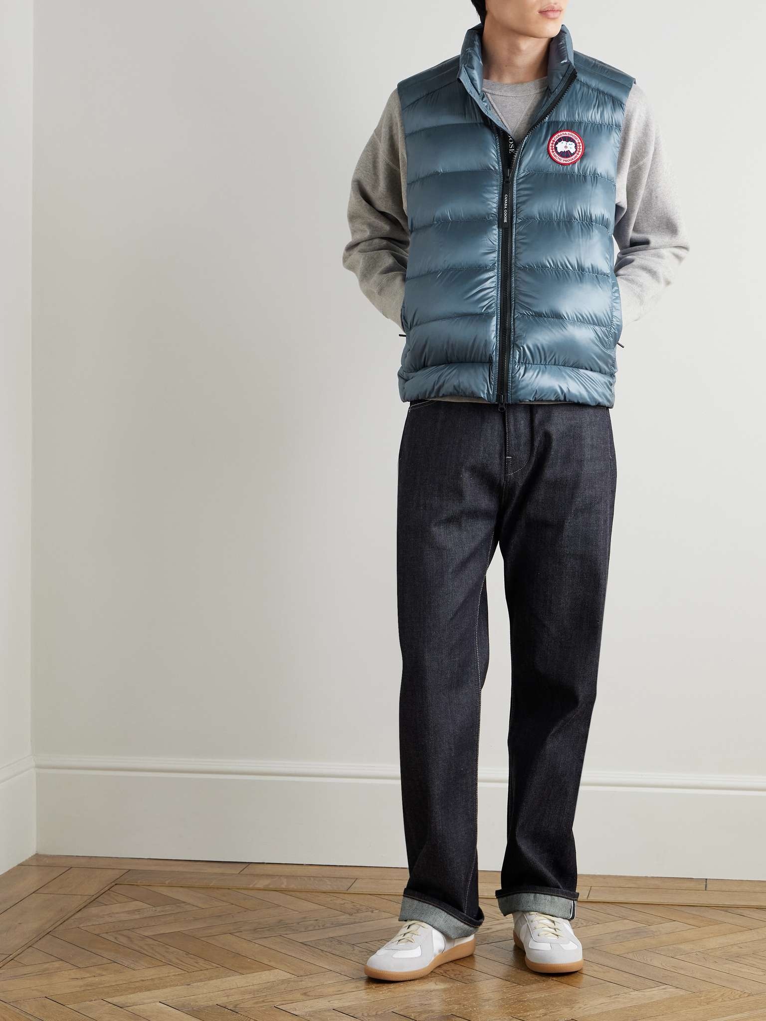 Crofton Slim-Fit Quilted Recycled Nylon-Ripstop Down Gilet - 2