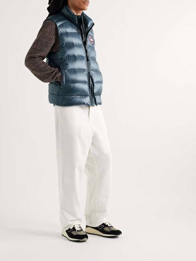 Canada Goose Crofton Slim-Fit Quilted Recycled Nylon-Ripstop Down Gilet outlook