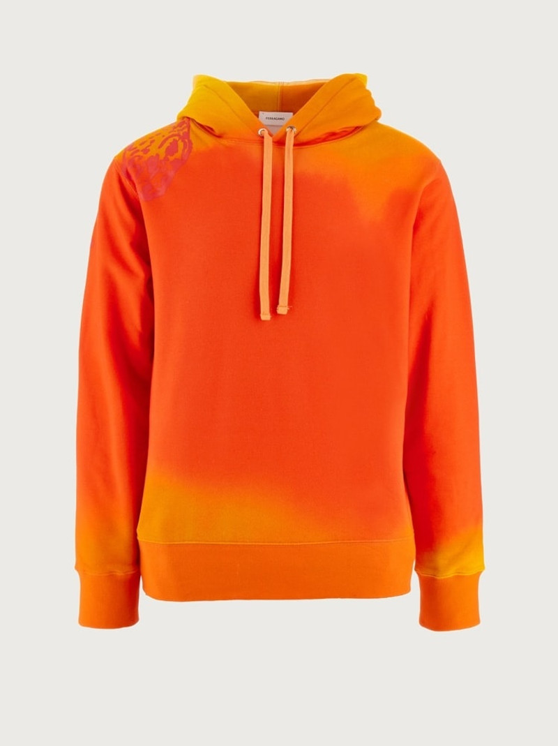 SUNSET PRINT HOODIE - 1