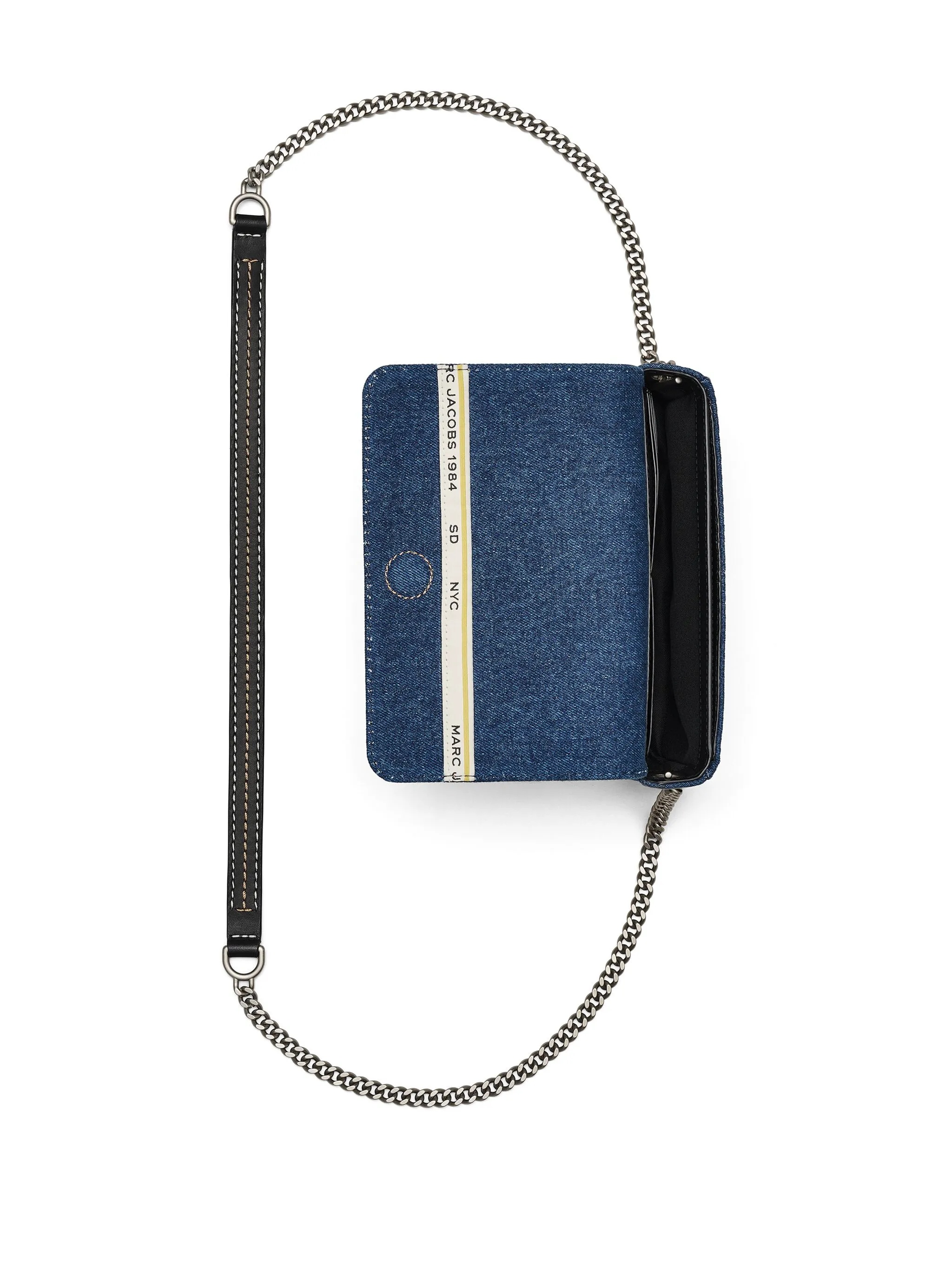 MARC JACOBS - Women The Mini Denim Chain Items SLG Bag - 5