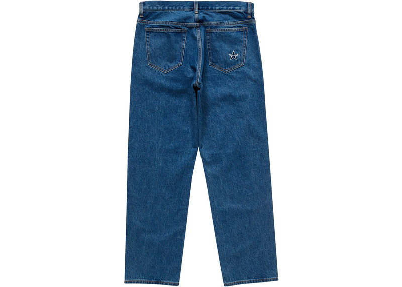 Supreme Supreme Regular Jean (FW24) Washed Indigo outlook