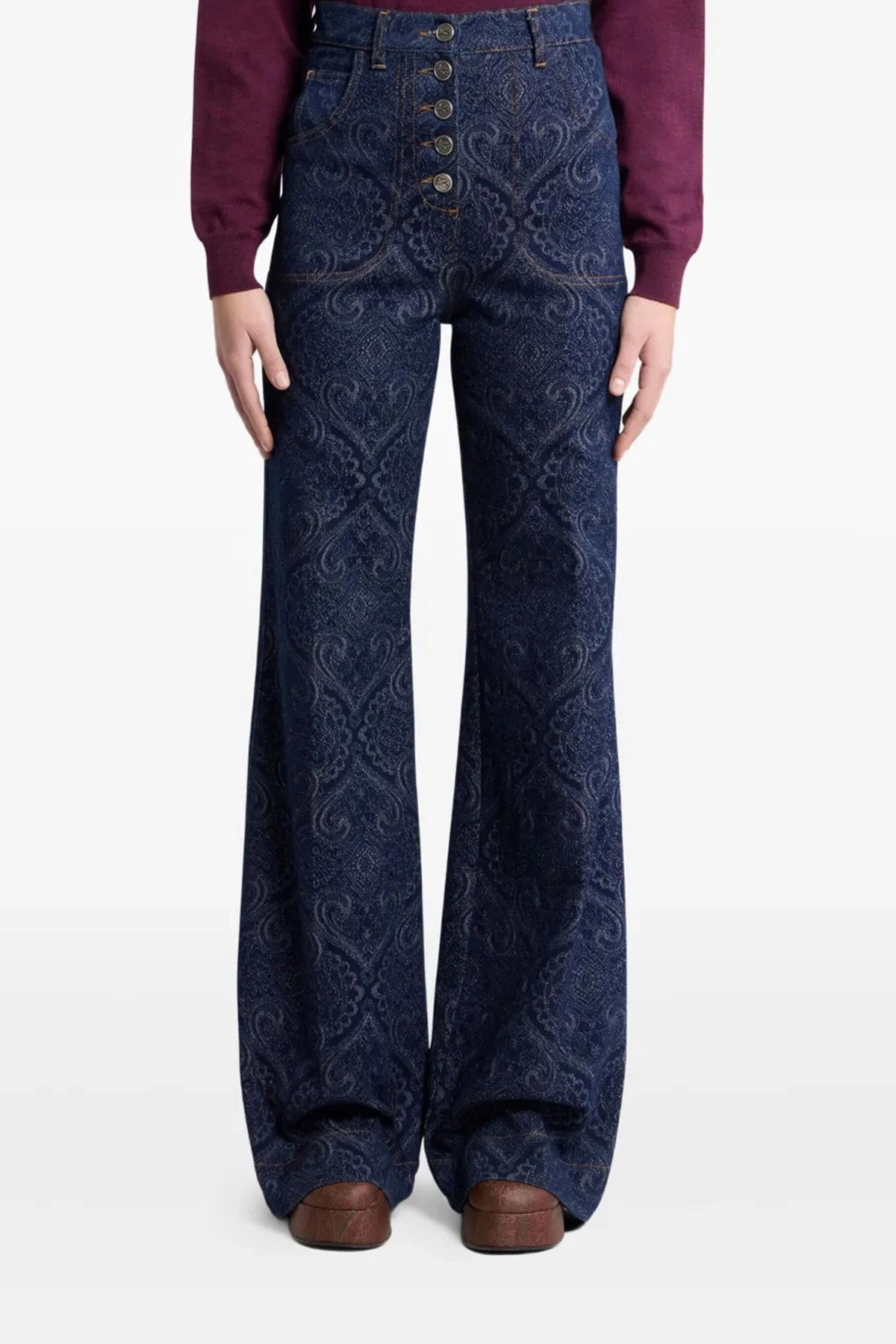 Jacquard jeans - 2