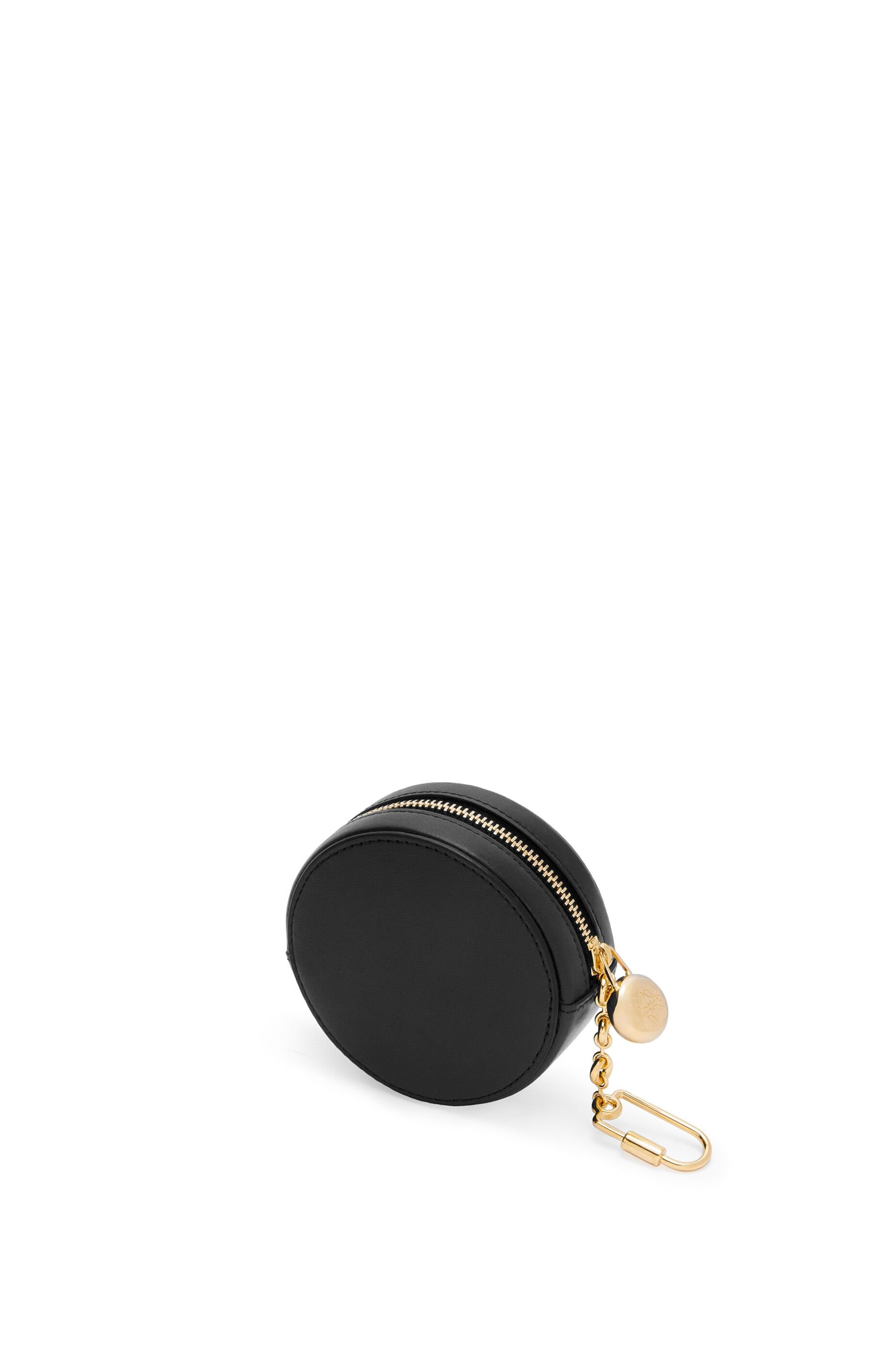 Pebble cookie key holder in shiny nappa calfskin - 3