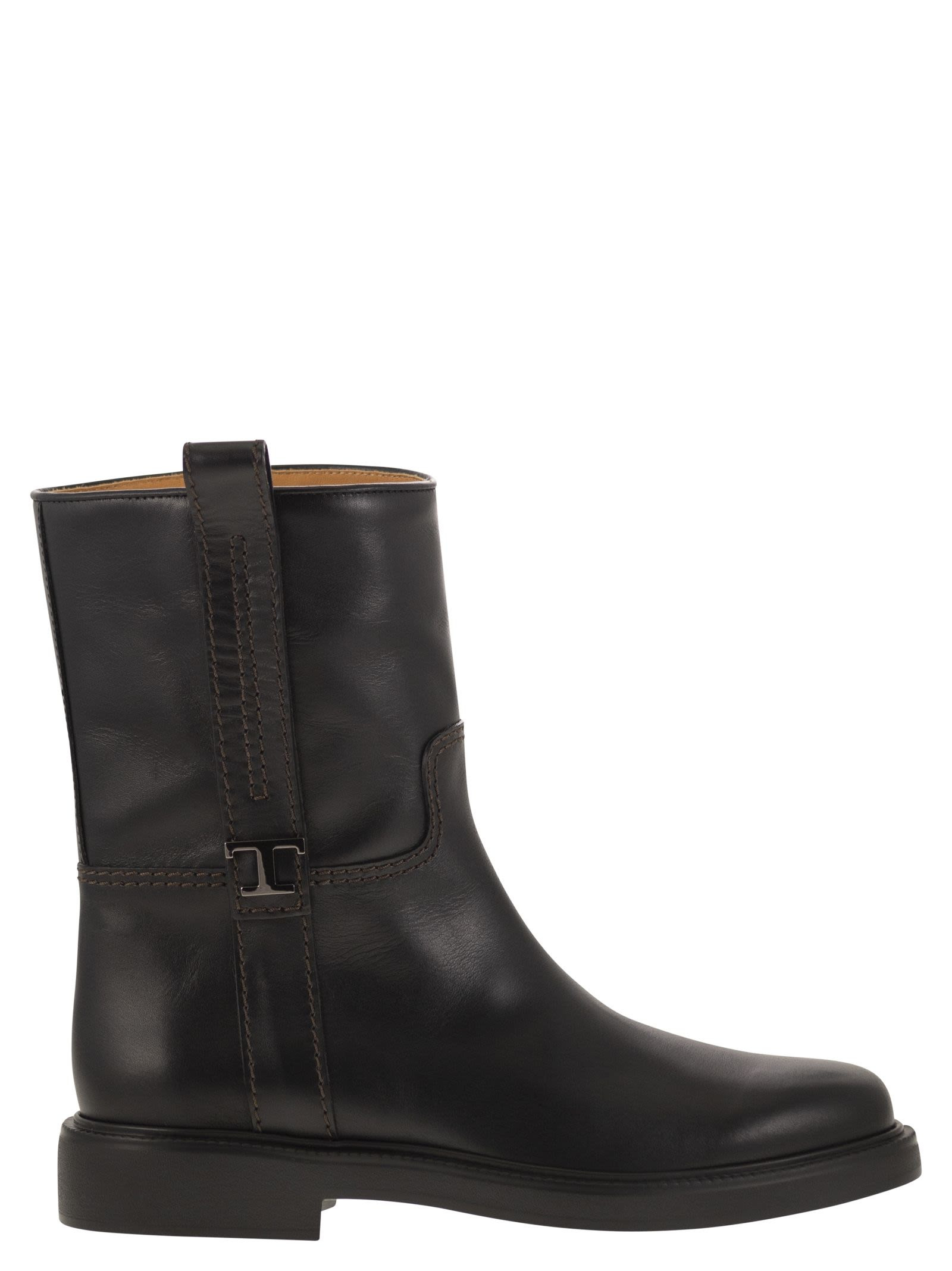 Tod's Women Leather Ankle Boot - 1