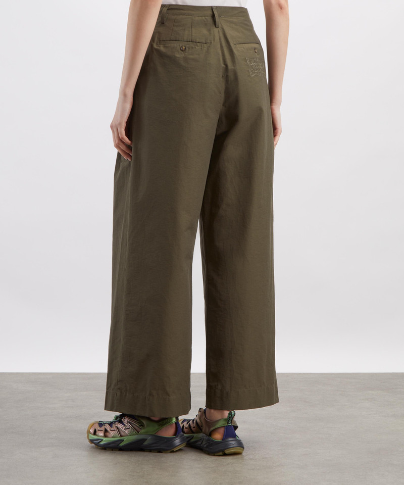 Khaki Fabia Trousers 4