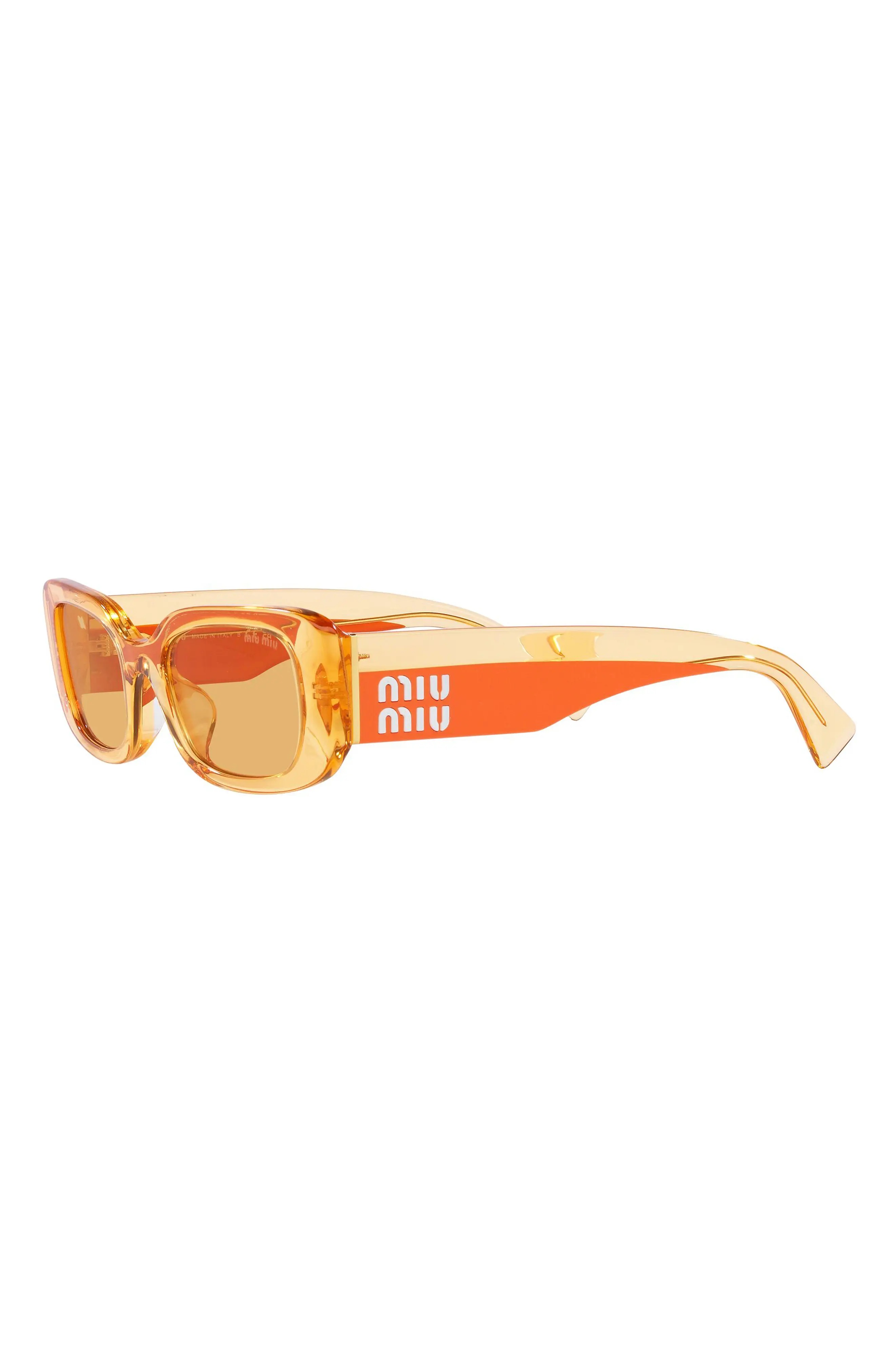 51mm Rectangular Sunglasses - 7