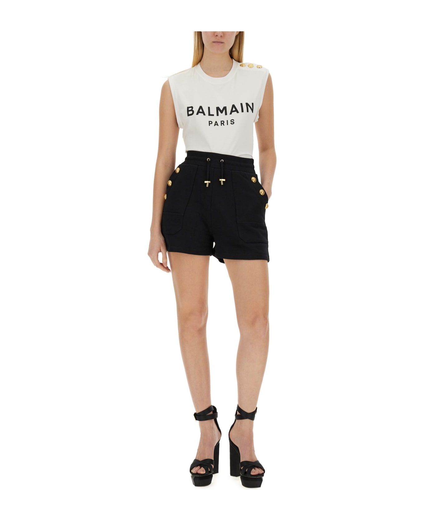 Camisole With Three Buttons - 4