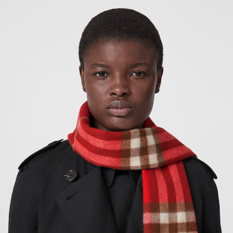 Burberry The Classic Check Cashmere Scarf outlook