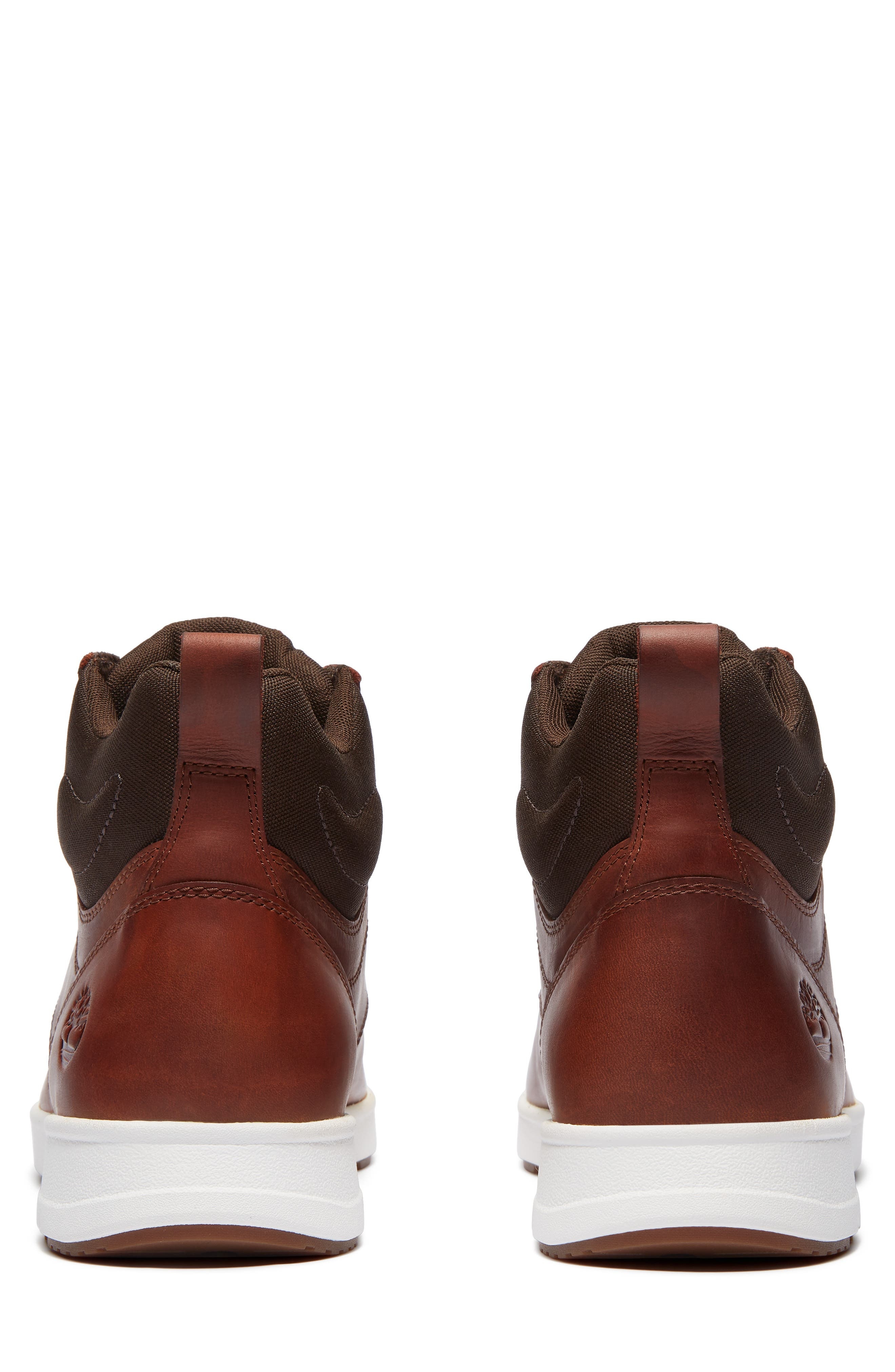 Timberland Parker Street High Top Sneaker in Rust Full Grain at Nordstrom - 2