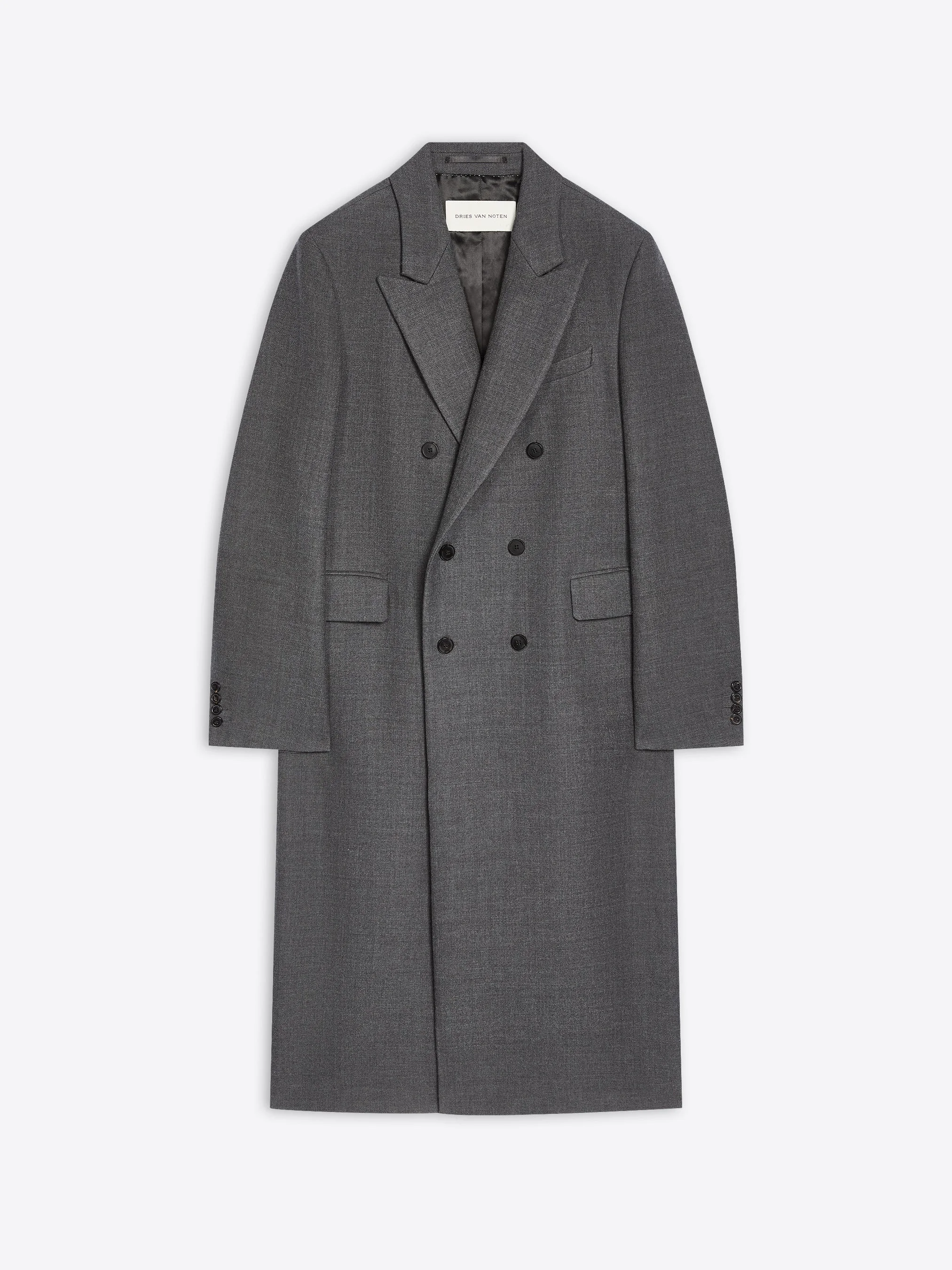 TAILORED WOOL COAT - 1