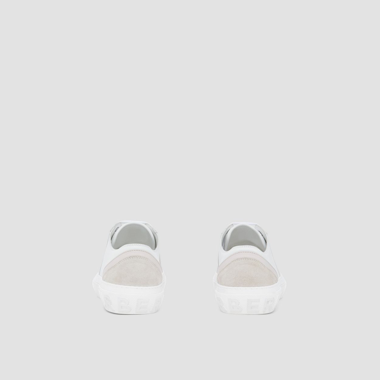 Two-tone Leather Sneakers - 6