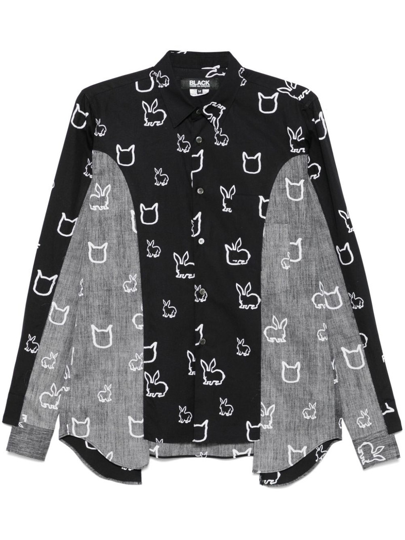 graphic-print shirt 1