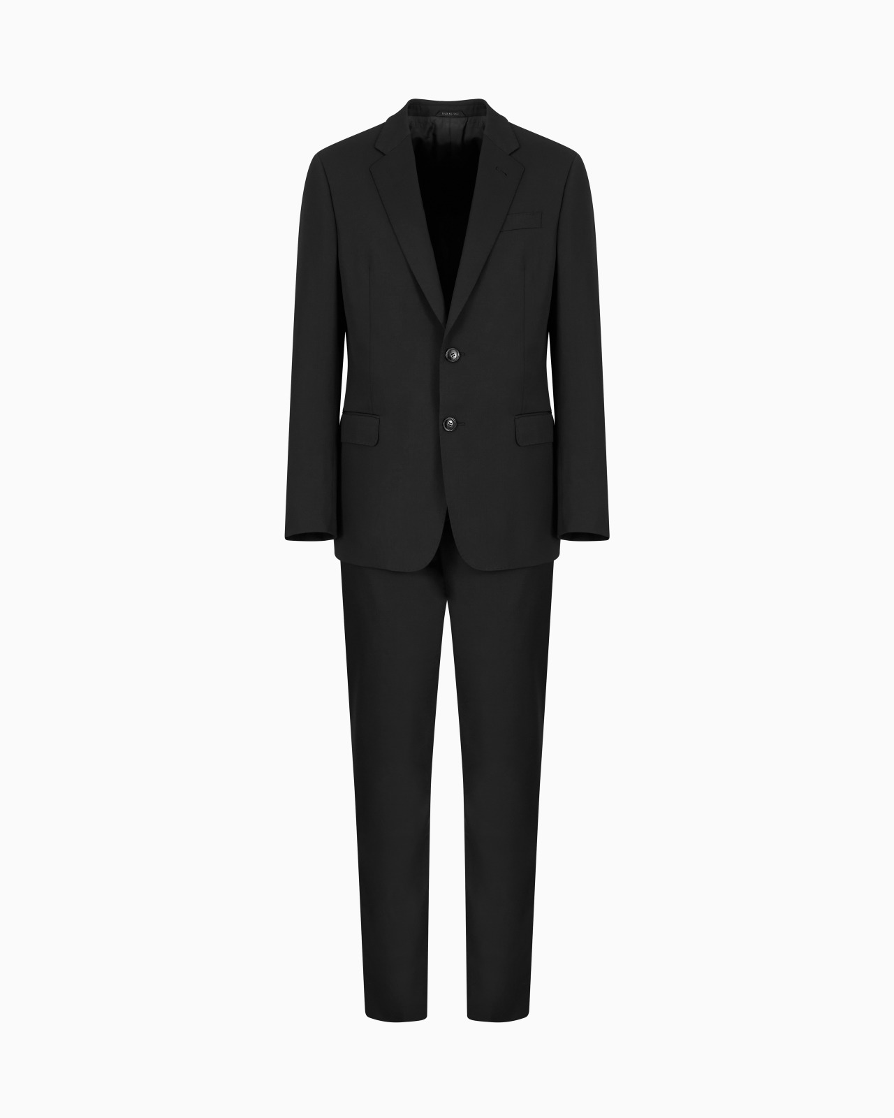 Single-breasted, water-repellent wool suit from the Soft line - 1
