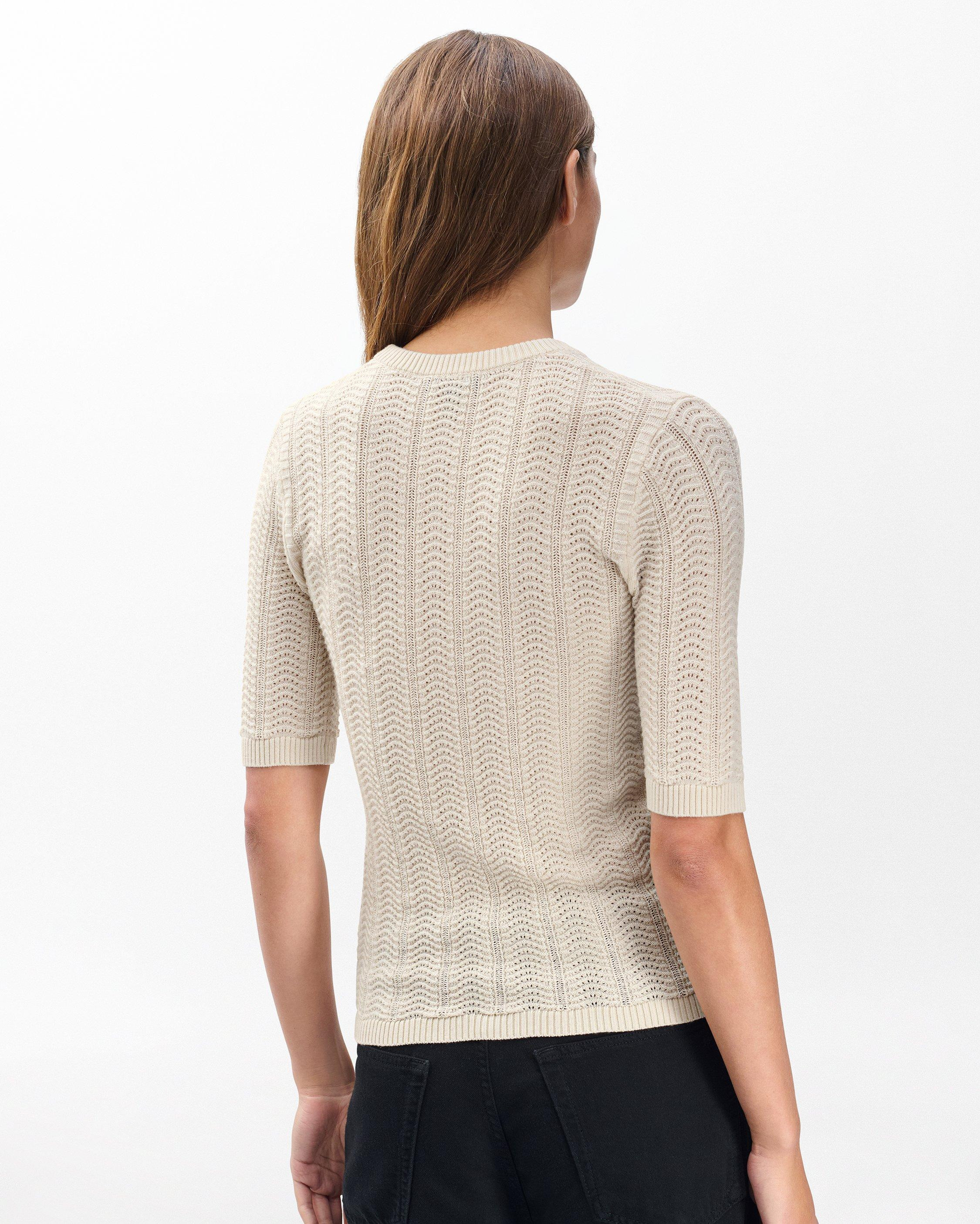 Francesca Merino Wool Tee - 6