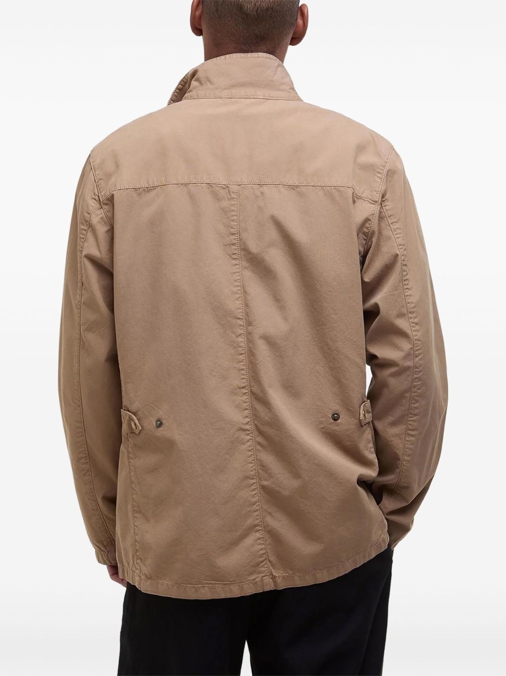 button-fastening cotton jacket - 3