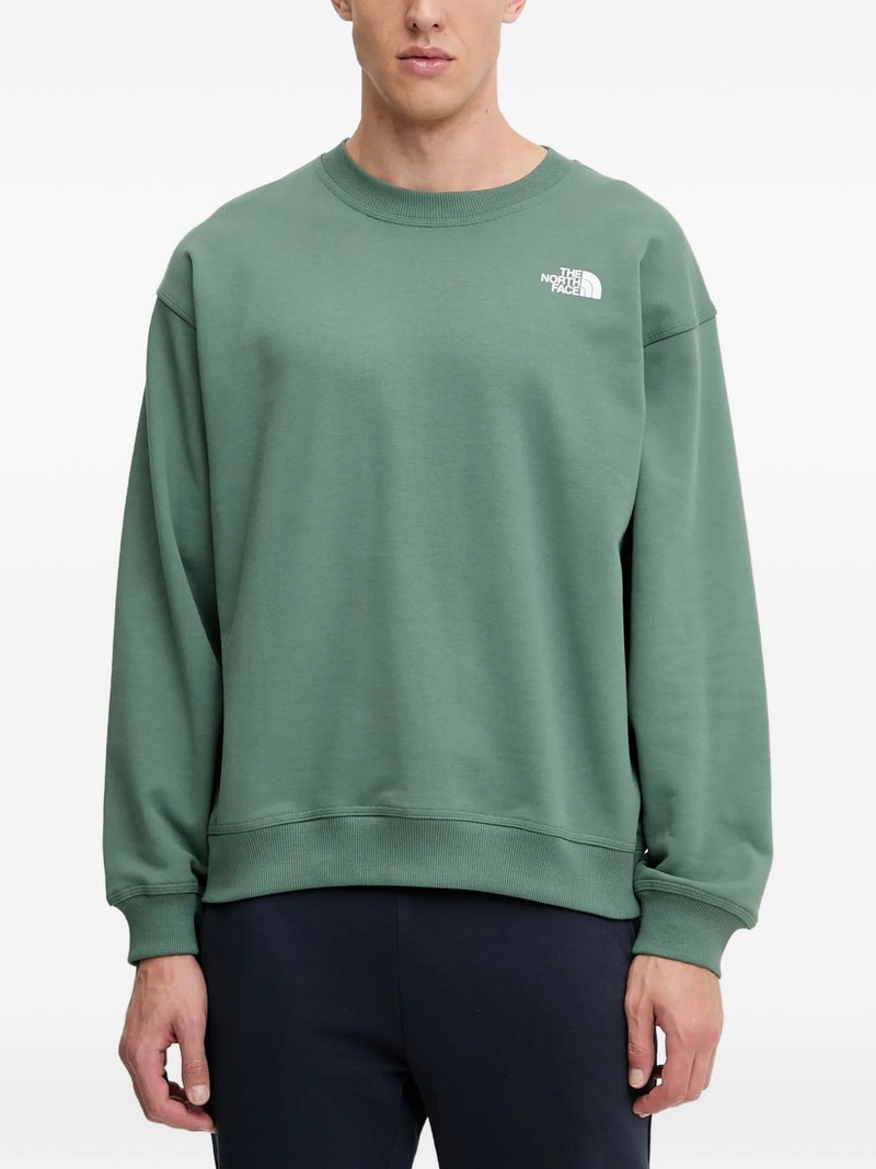 logo print sweatshirt 1