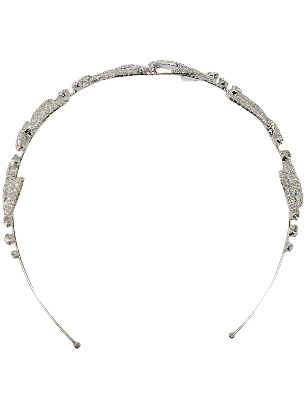 Anissa crystal-embellished headband - 1