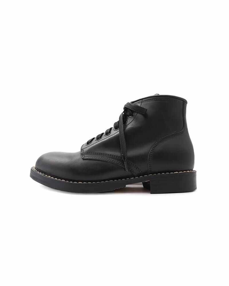 visvim BRIGADIER BOOTS-FOLK BLACK | REVERSIBLE